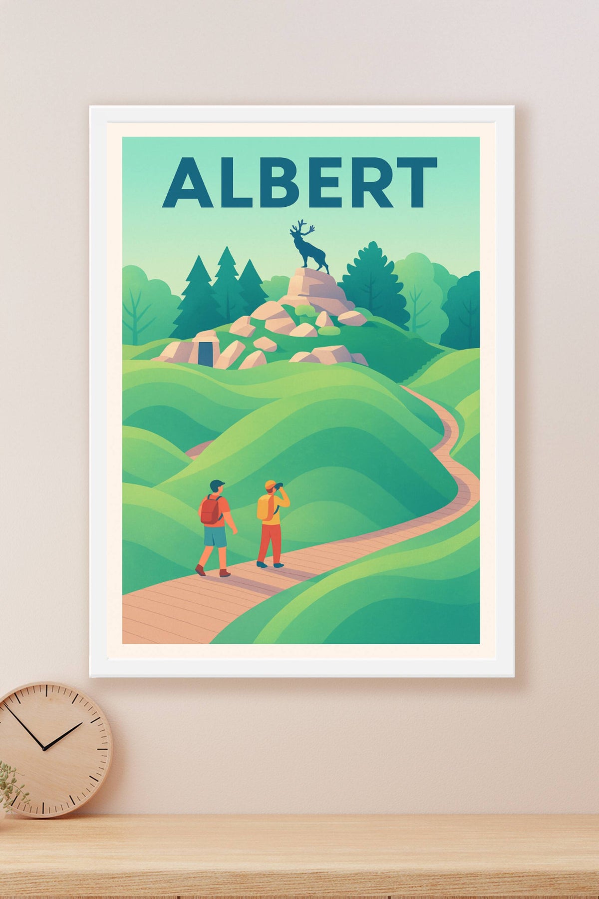 Affiche de Albert - Aventure et découverte en pleine nature