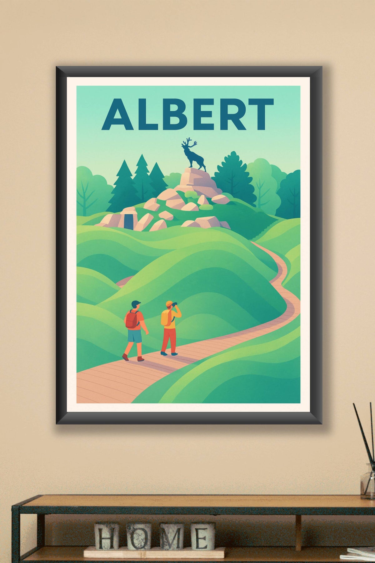 Affiche de Albert - Aventure et découverte en pleine nature