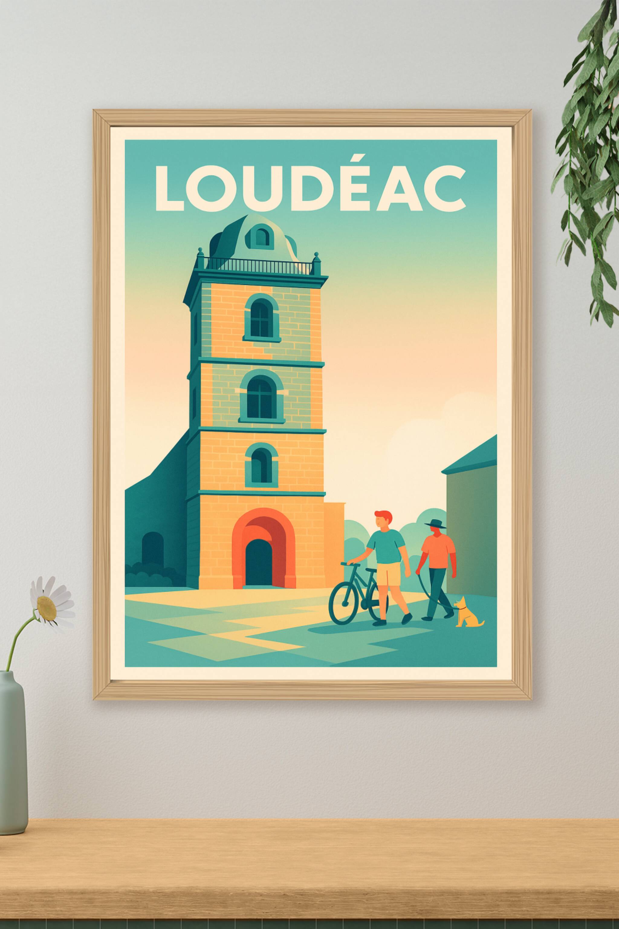 Affiche de Loudéac - Charme historique au cœur de la ville