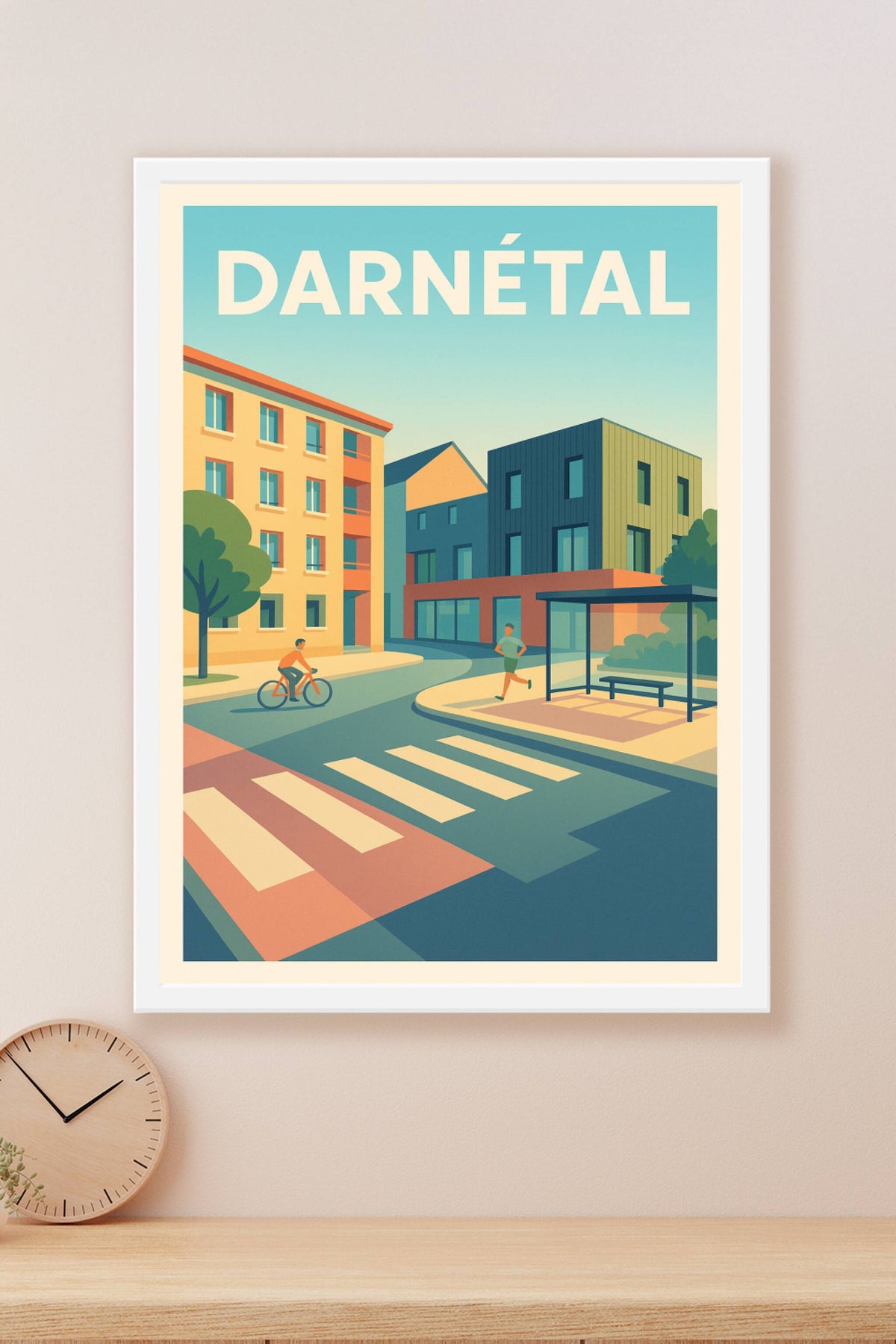 Affiche de Darnétal - Vie urbaine et sérénité moderne