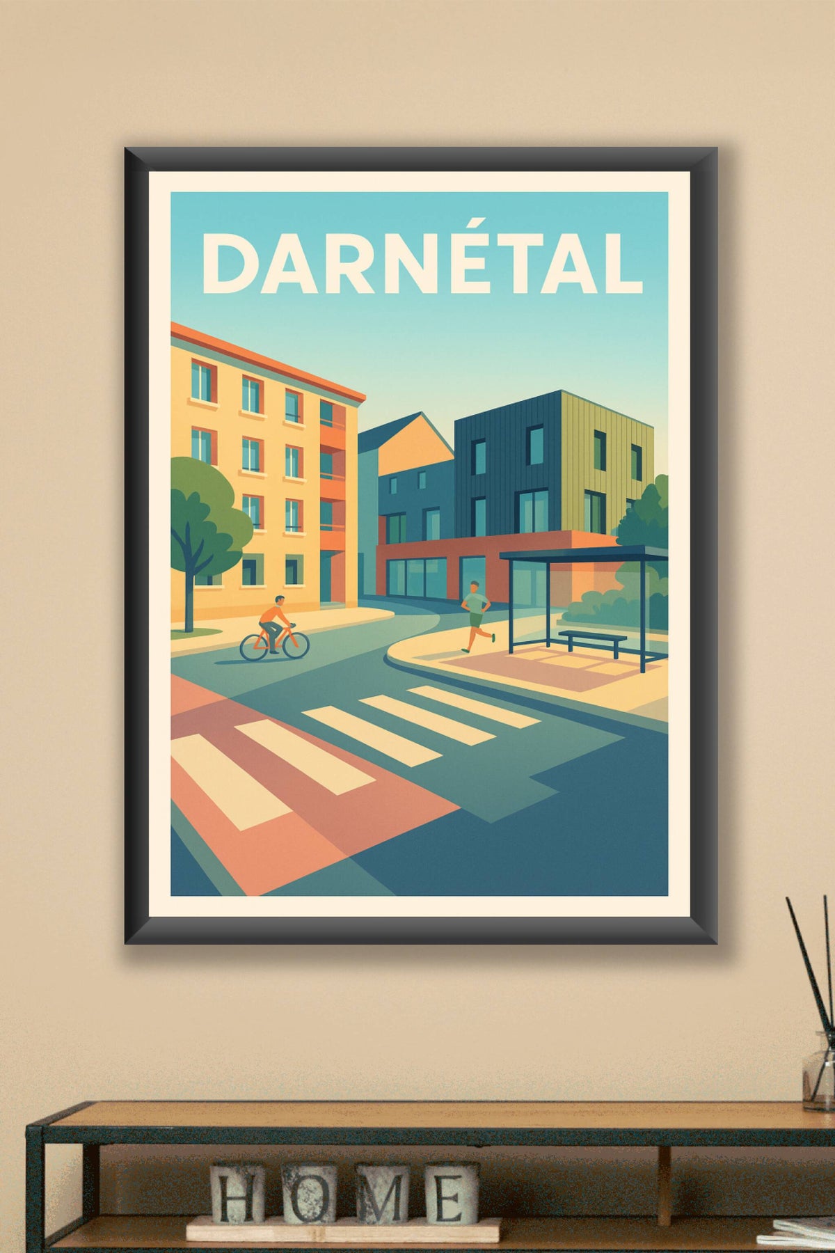 Affiche de Darnétal - Vie urbaine et sérénité moderne