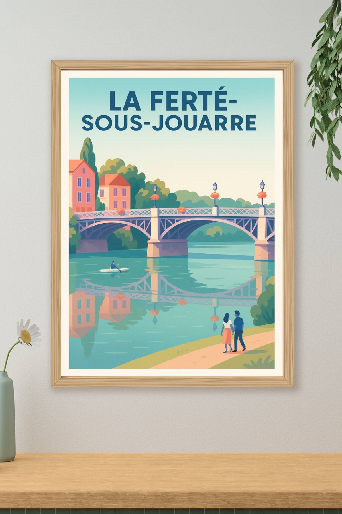 Affiche de La Ferté-sous-Jouarre - Romance au bord de l'eau