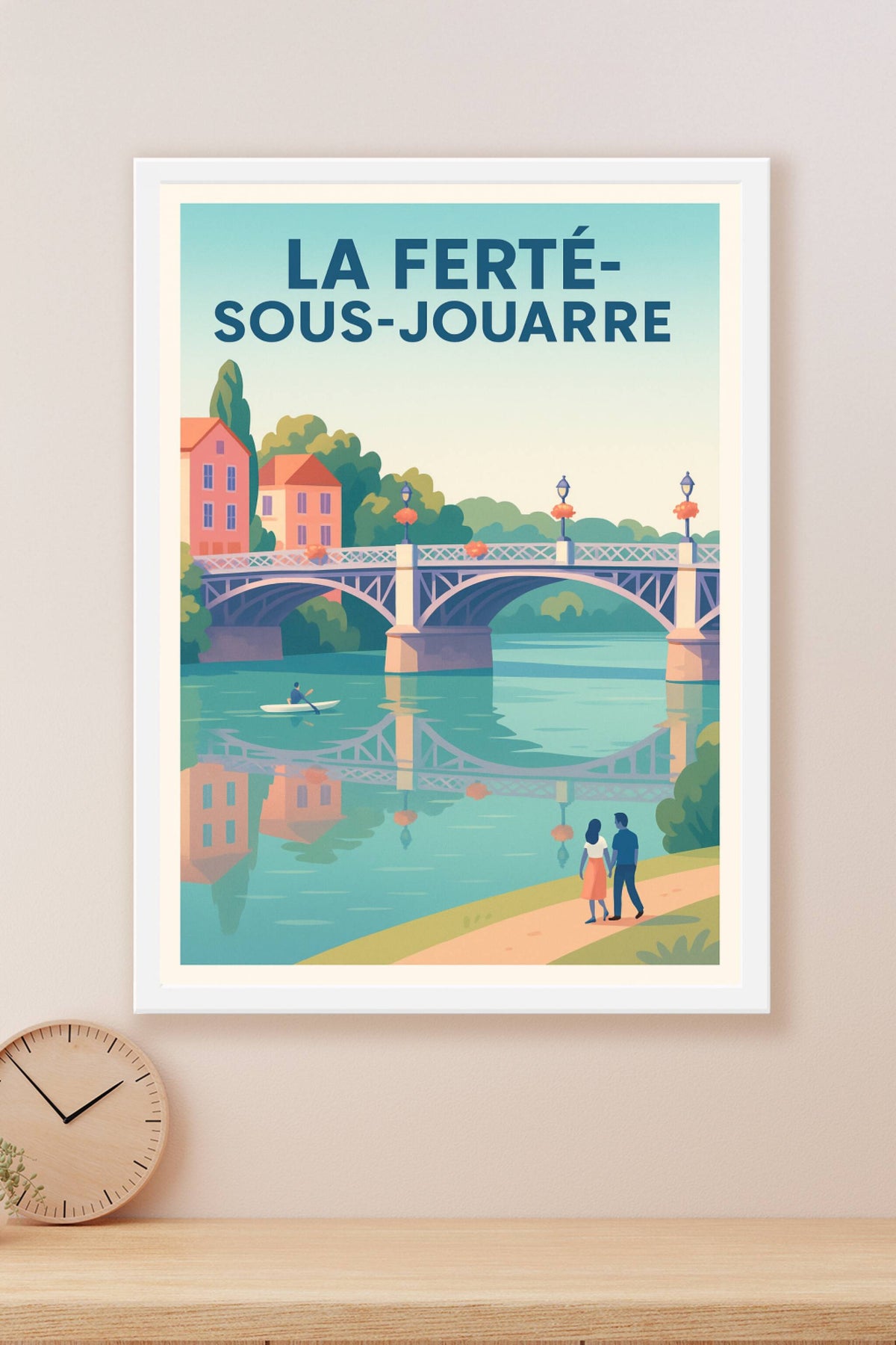 Affiche de La Ferté-sous-Jouarre - Romance au bord de l'eau