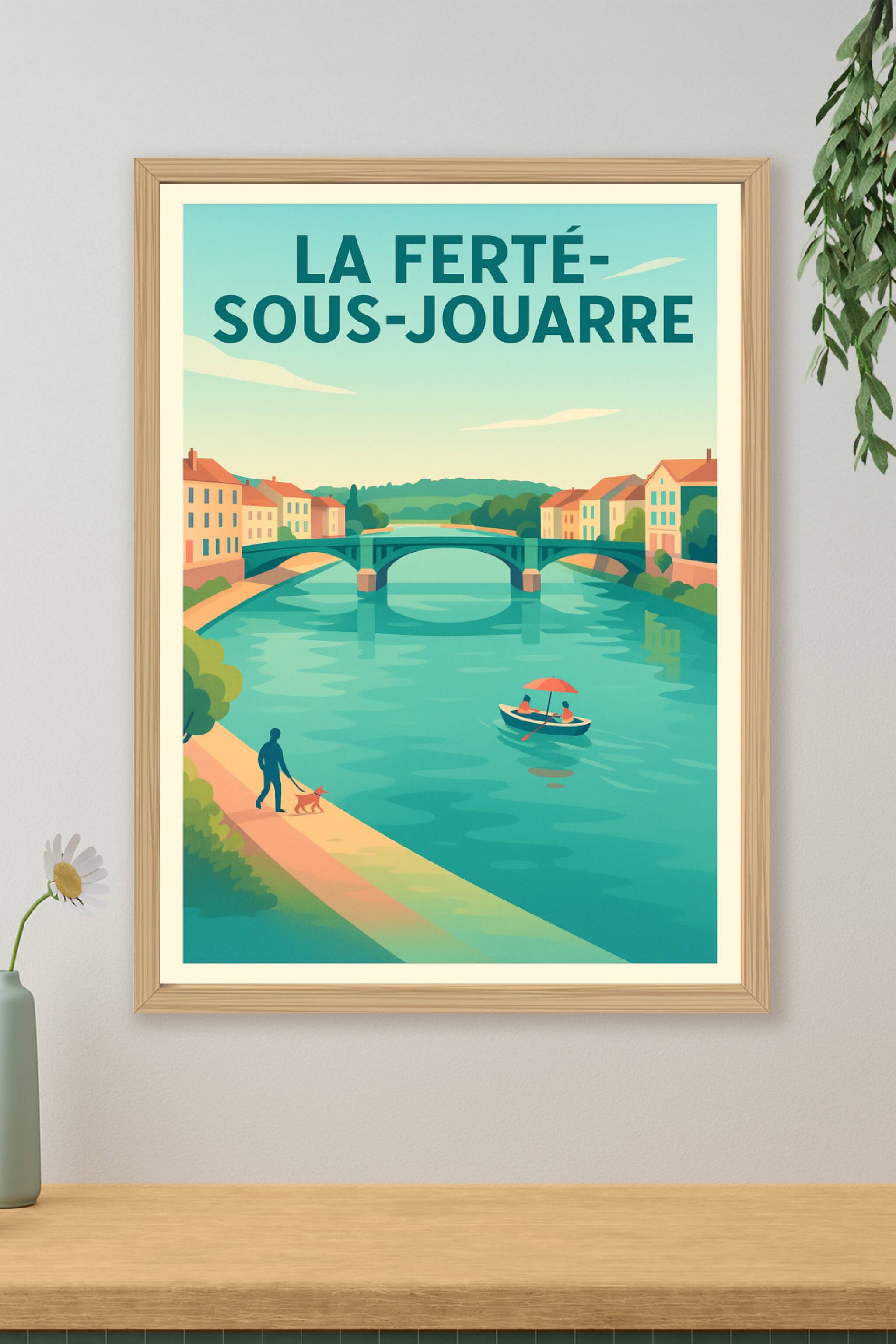 Affiche de La Ferté-sous-Jouarre - Charme paisible au fil de l'eau