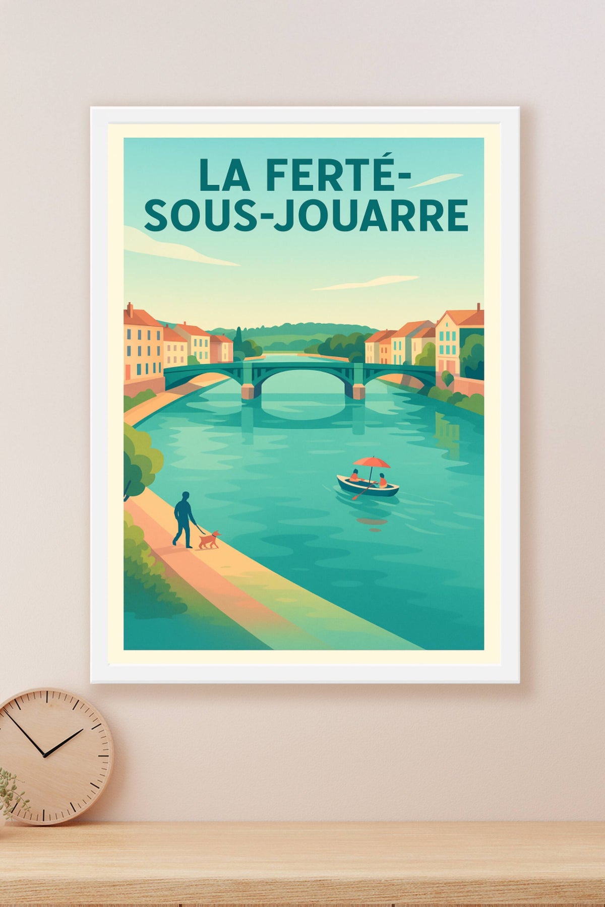 Affiche de La Ferté-sous-Jouarre - Charme paisible au fil de l'eau