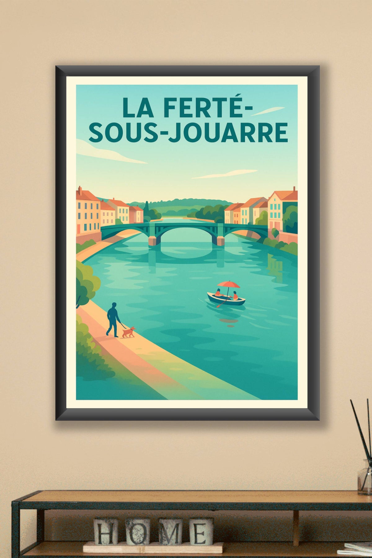 Affiche de La Ferté-sous-Jouarre - Charme paisible au fil de l'eau