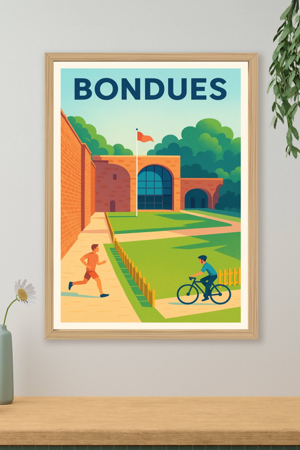 Affiche de Bondues - Esprit Nature et Sport en Ville