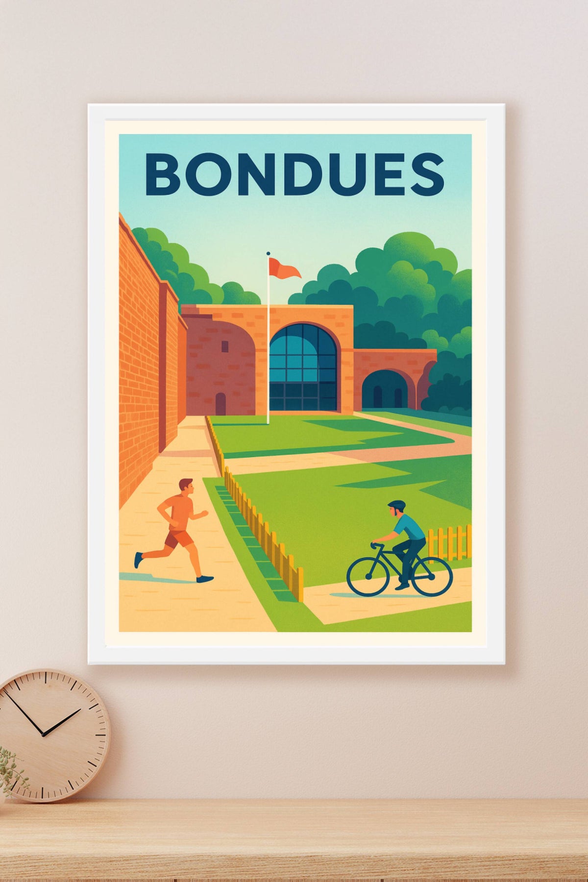 Affiche de Bondues - Esprit Nature et Sport en Ville