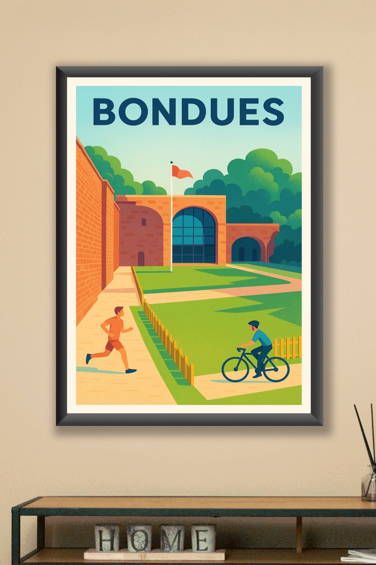 Affiche de Bondues - Esprit Nature et Sport en Ville