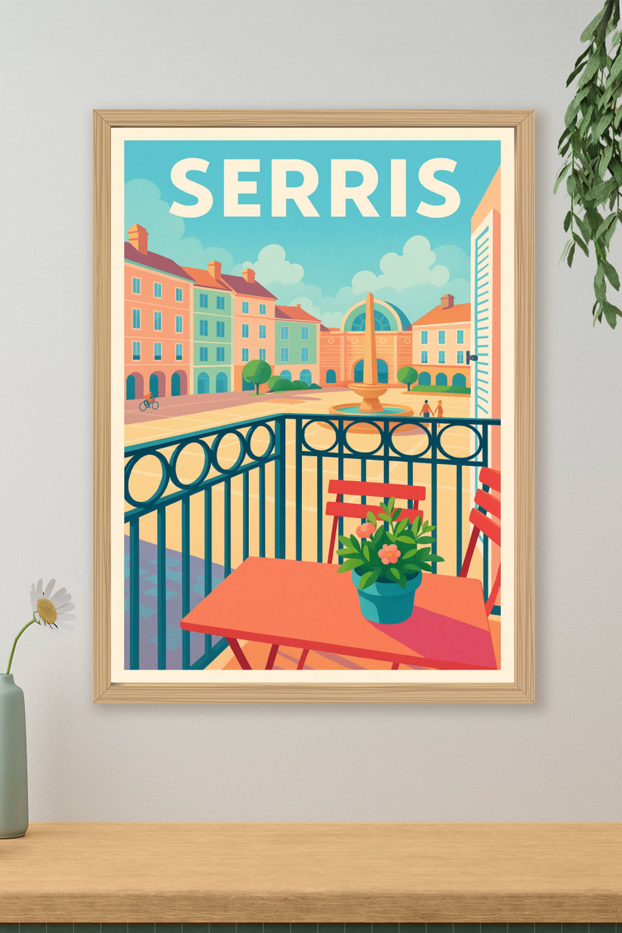 Affiche de Serris - Charme et Sérénité au Cœur de la Ville