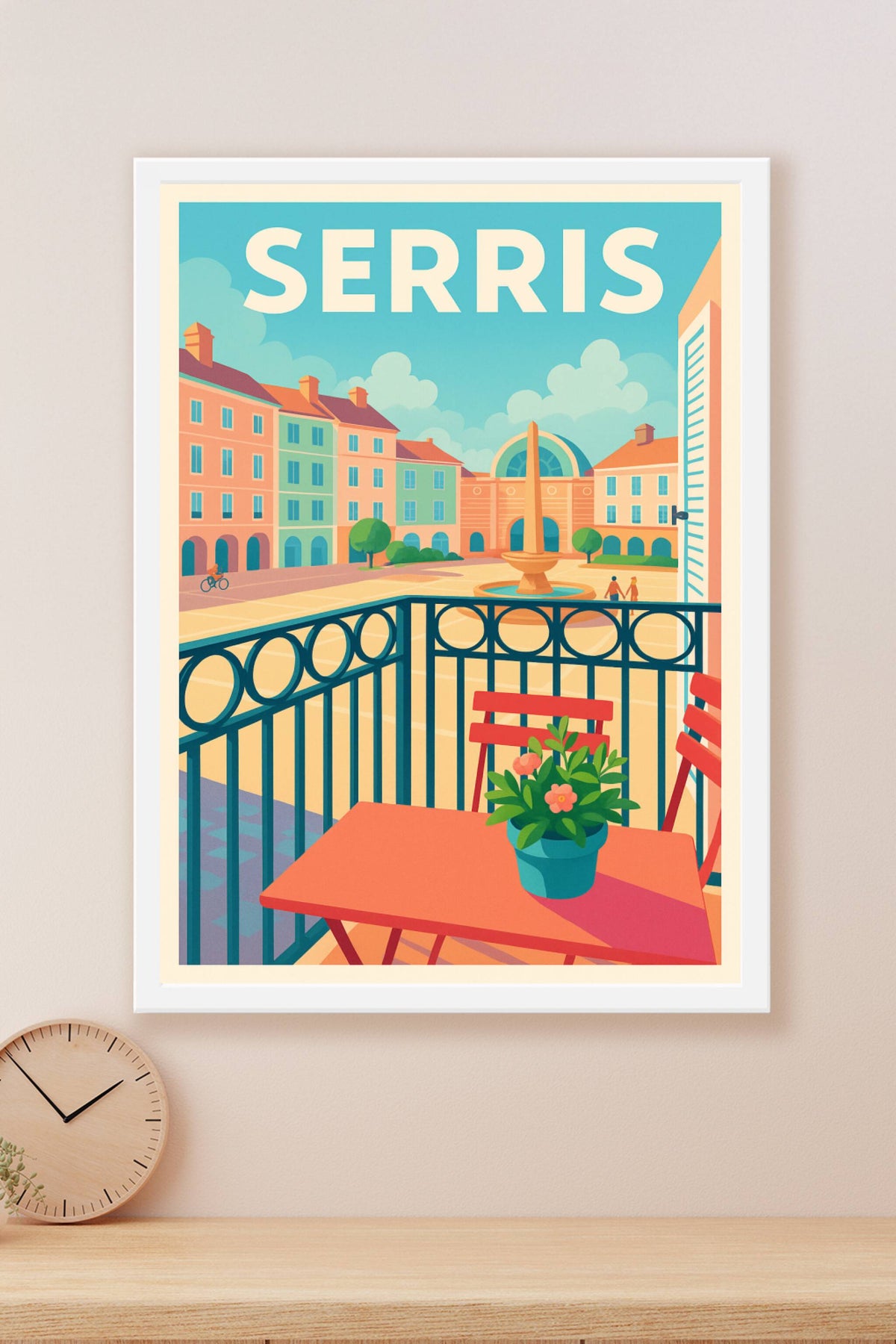 Affiche de Serris - Charme et Sérénité au Cœur de la Ville