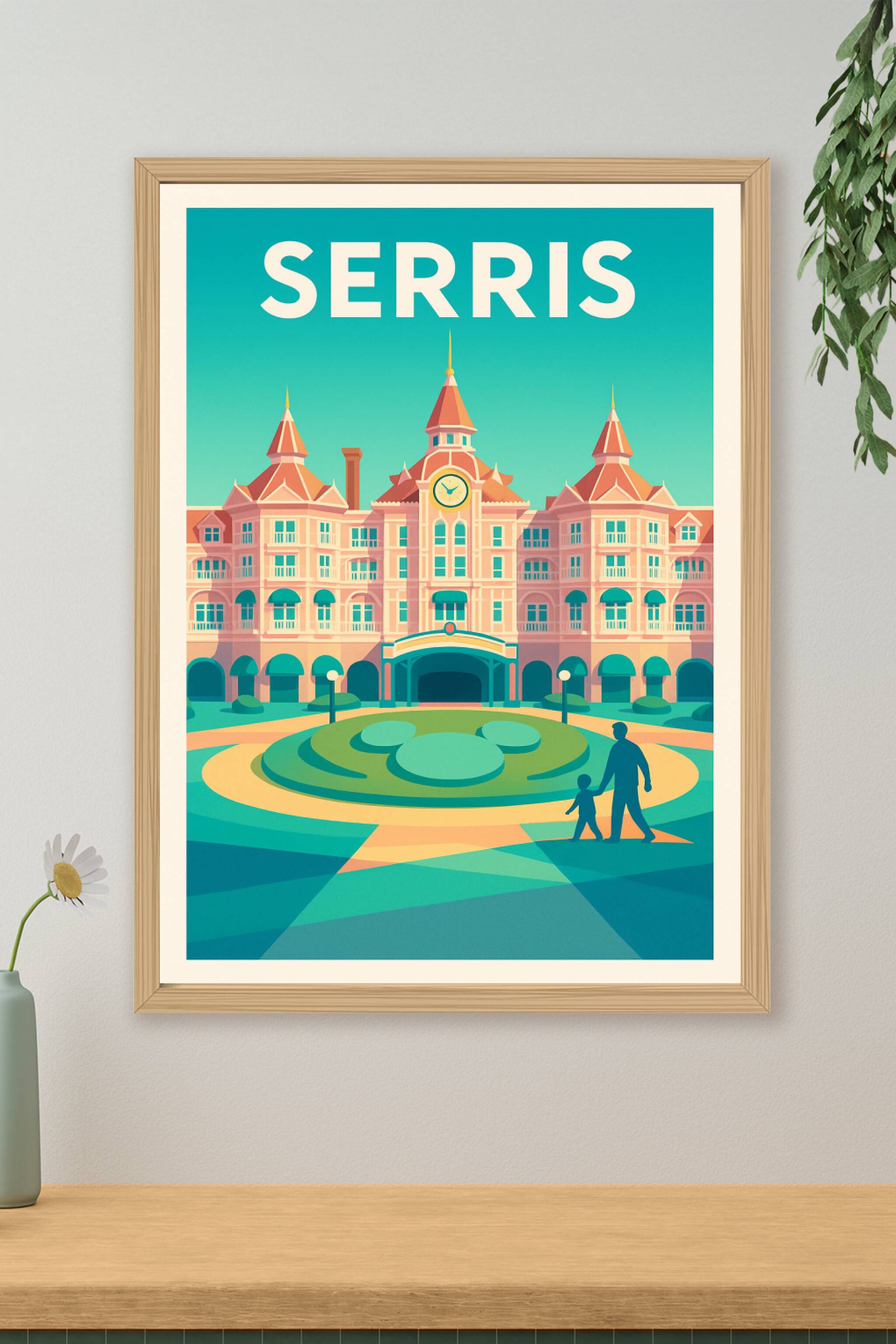 Affiche de Serris - L'élégance du cœur de la ville