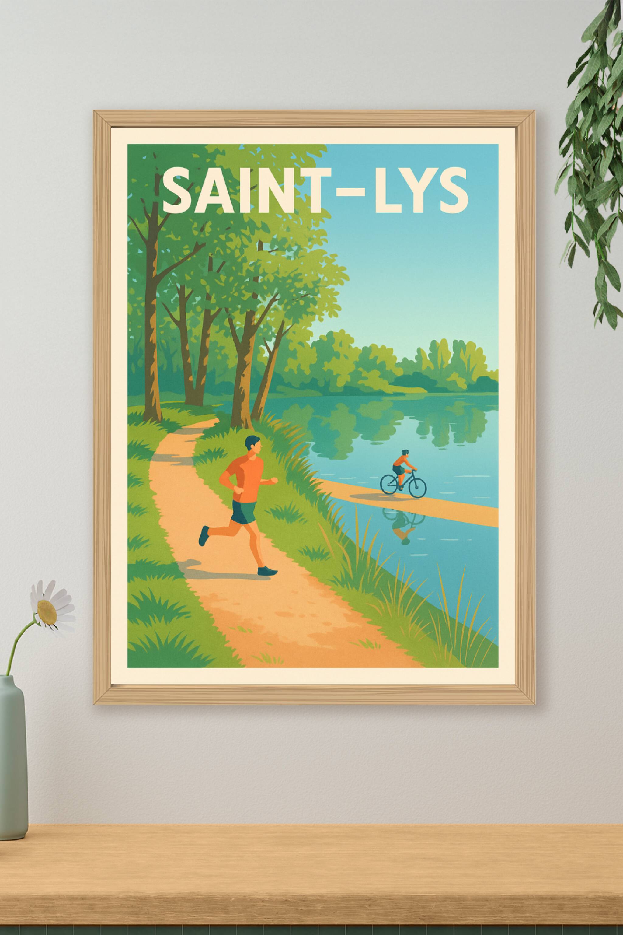 Affiche de Saint-Lys - Évasion nature au bord de l'eau
