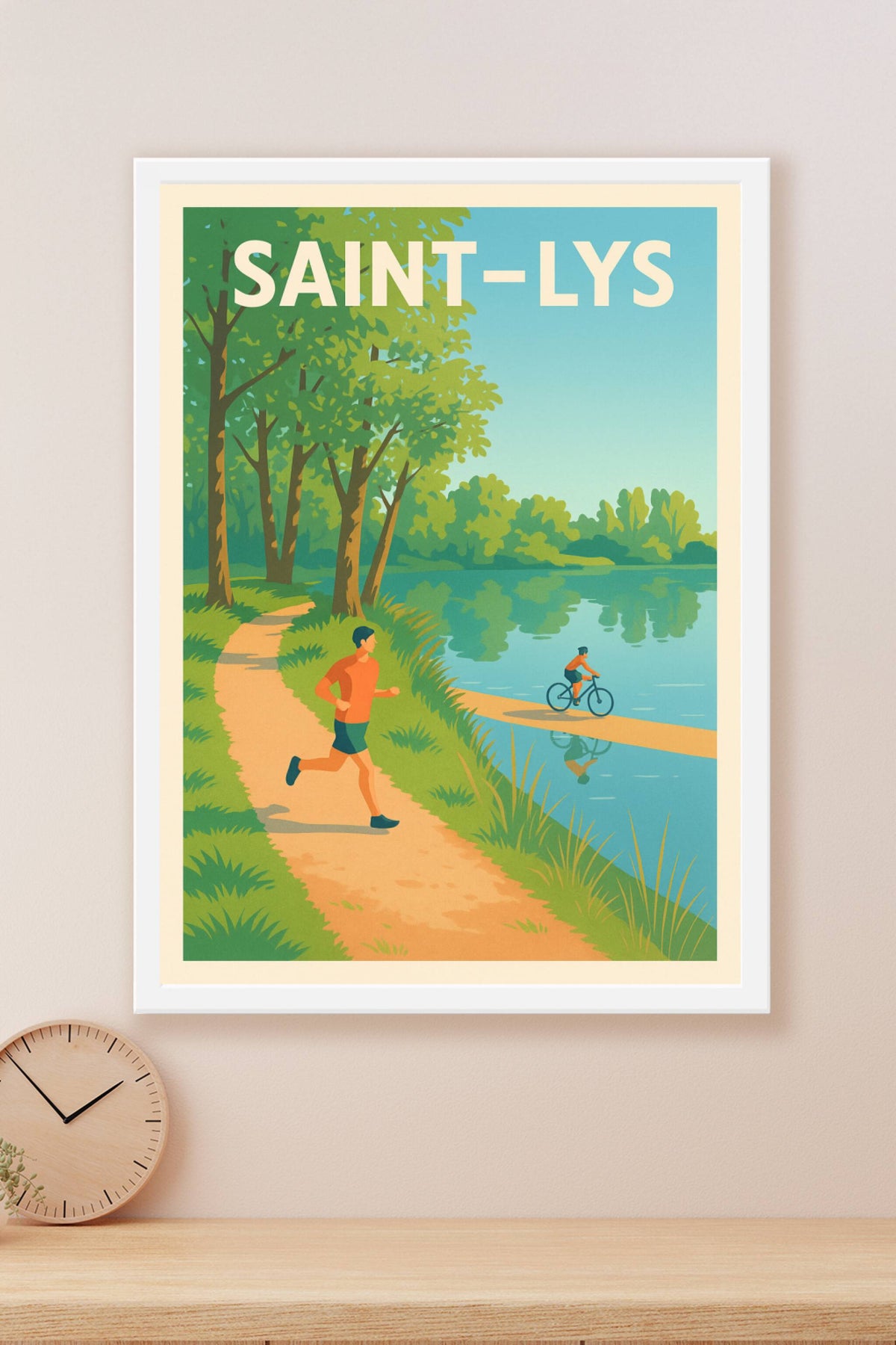 Affiche de Saint-Lys - Évasion nature au bord de l'eau