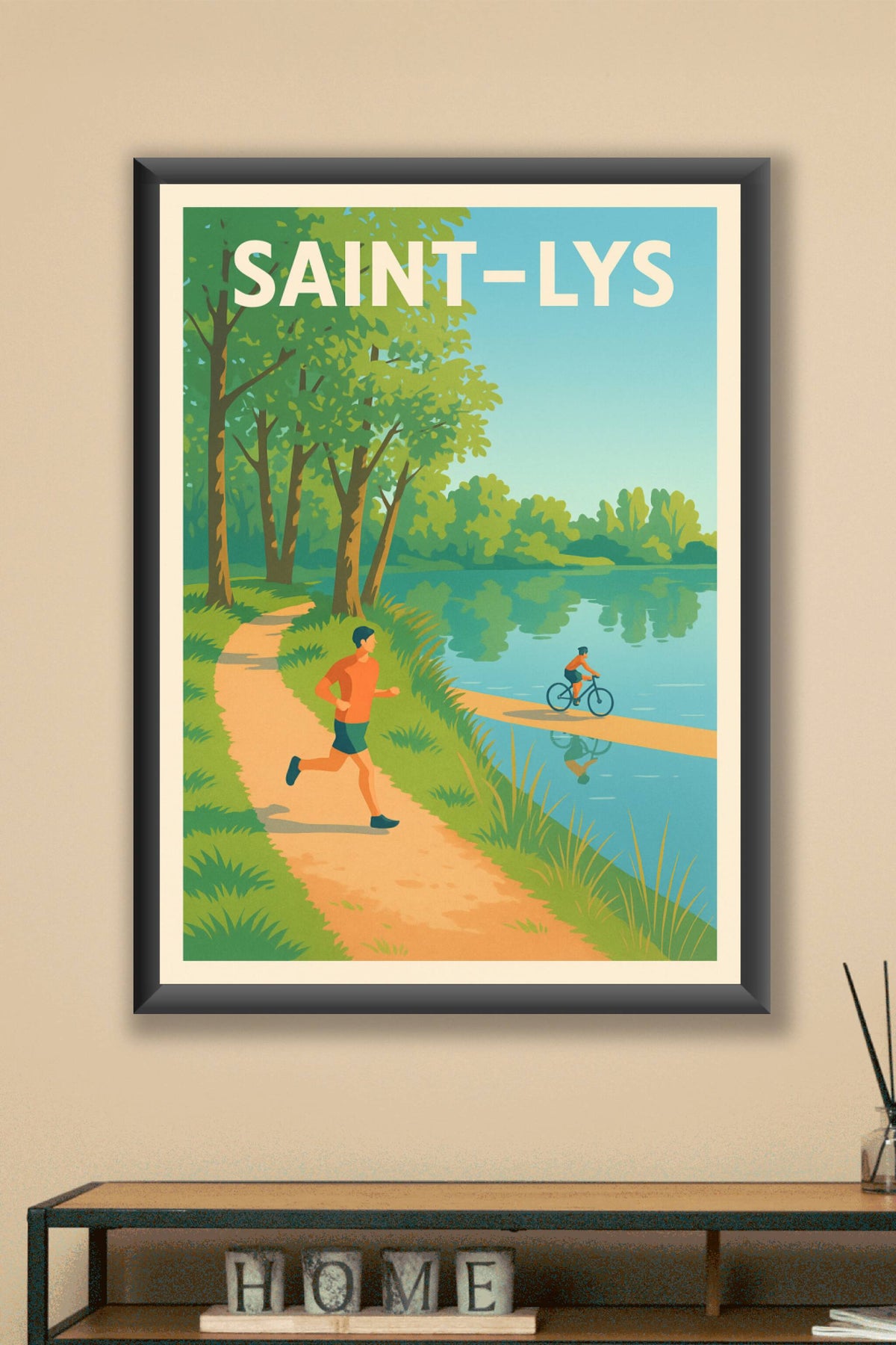 Affiche de Saint-Lys - Évasion nature au bord de l'eau