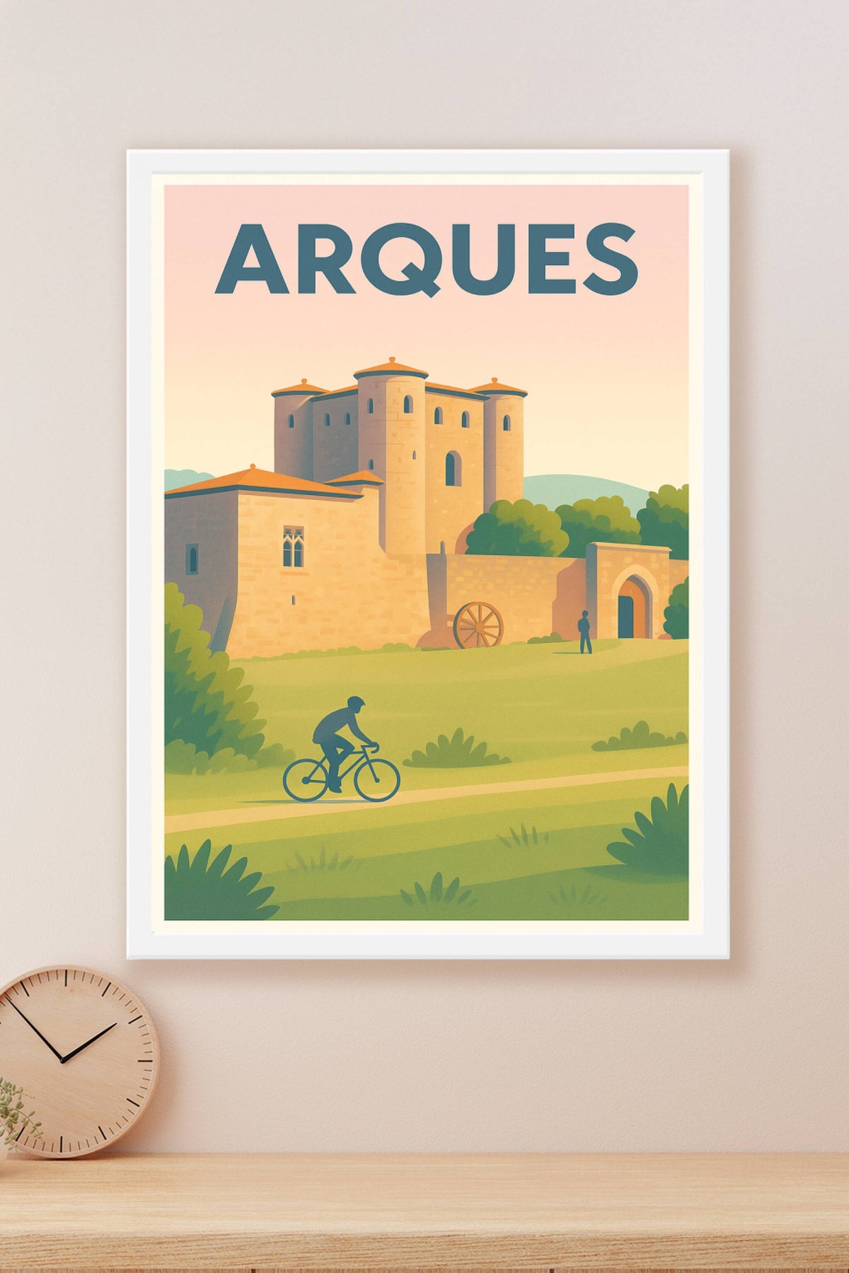 Affiche de Arques - Charme et sérénité médiévale