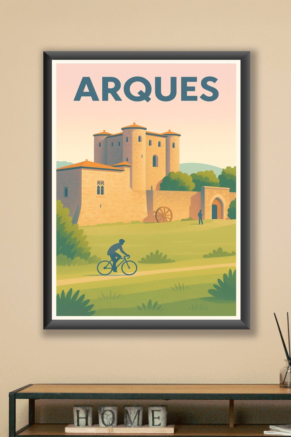 Affiche de Arques - Charme et sérénité médiévale