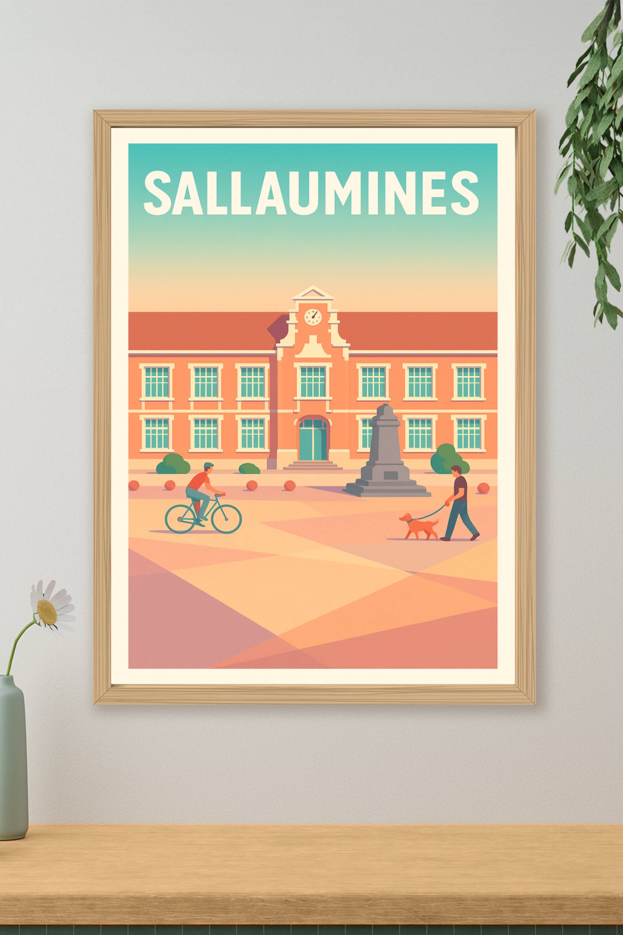 Affiche de Sallaumines - Charme et douceur au cœur de la ville