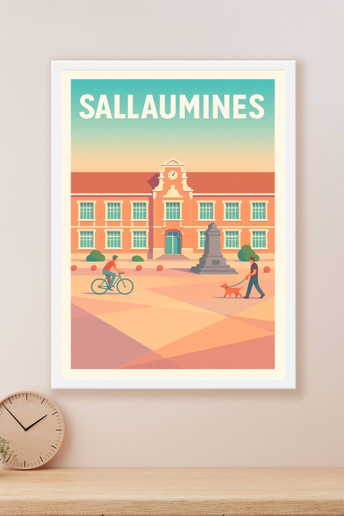 Affiche de Sallaumines - Charme et douceur au cœur de la ville