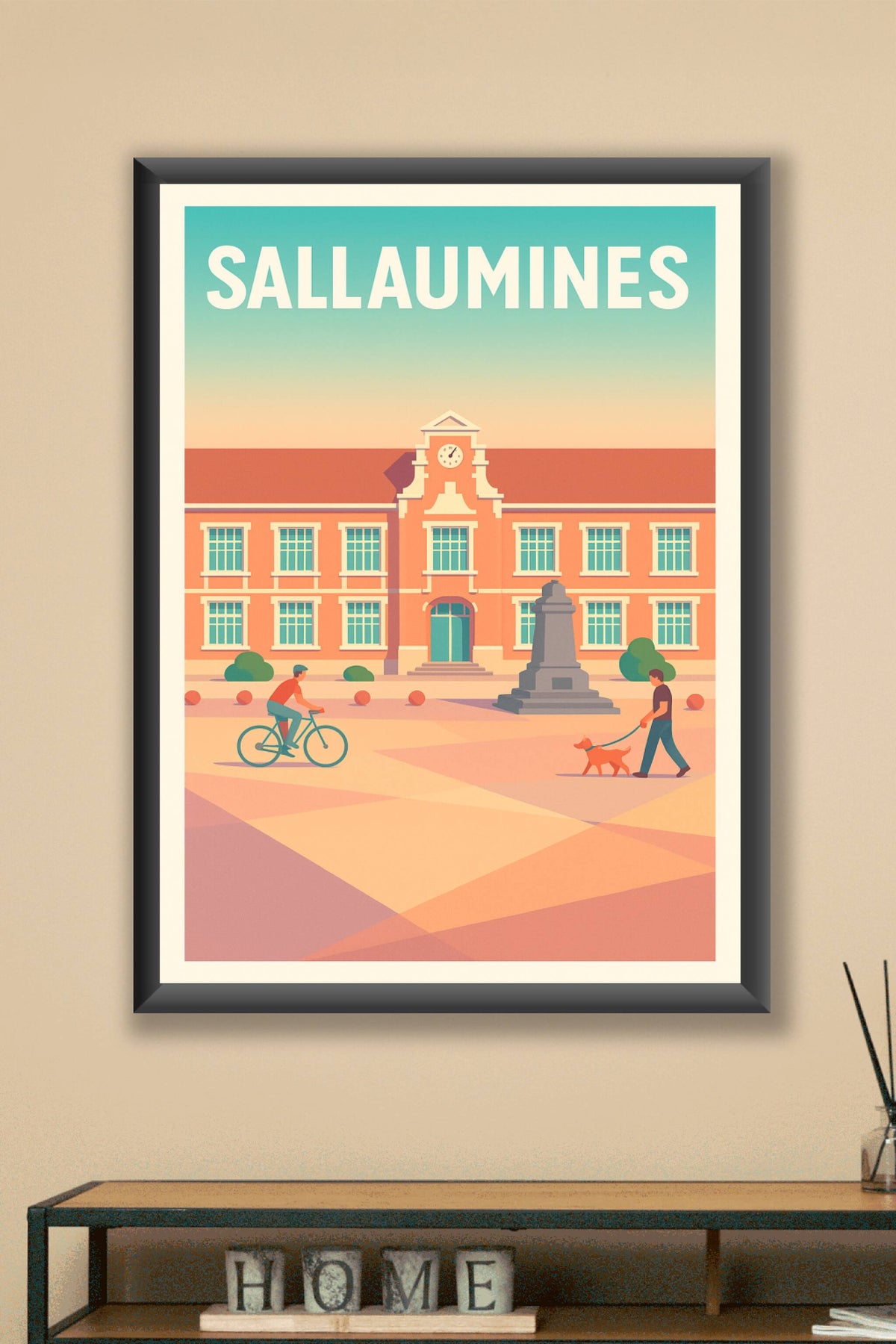 Affiche de Sallaumines - Charme et douceur au cœur de la ville