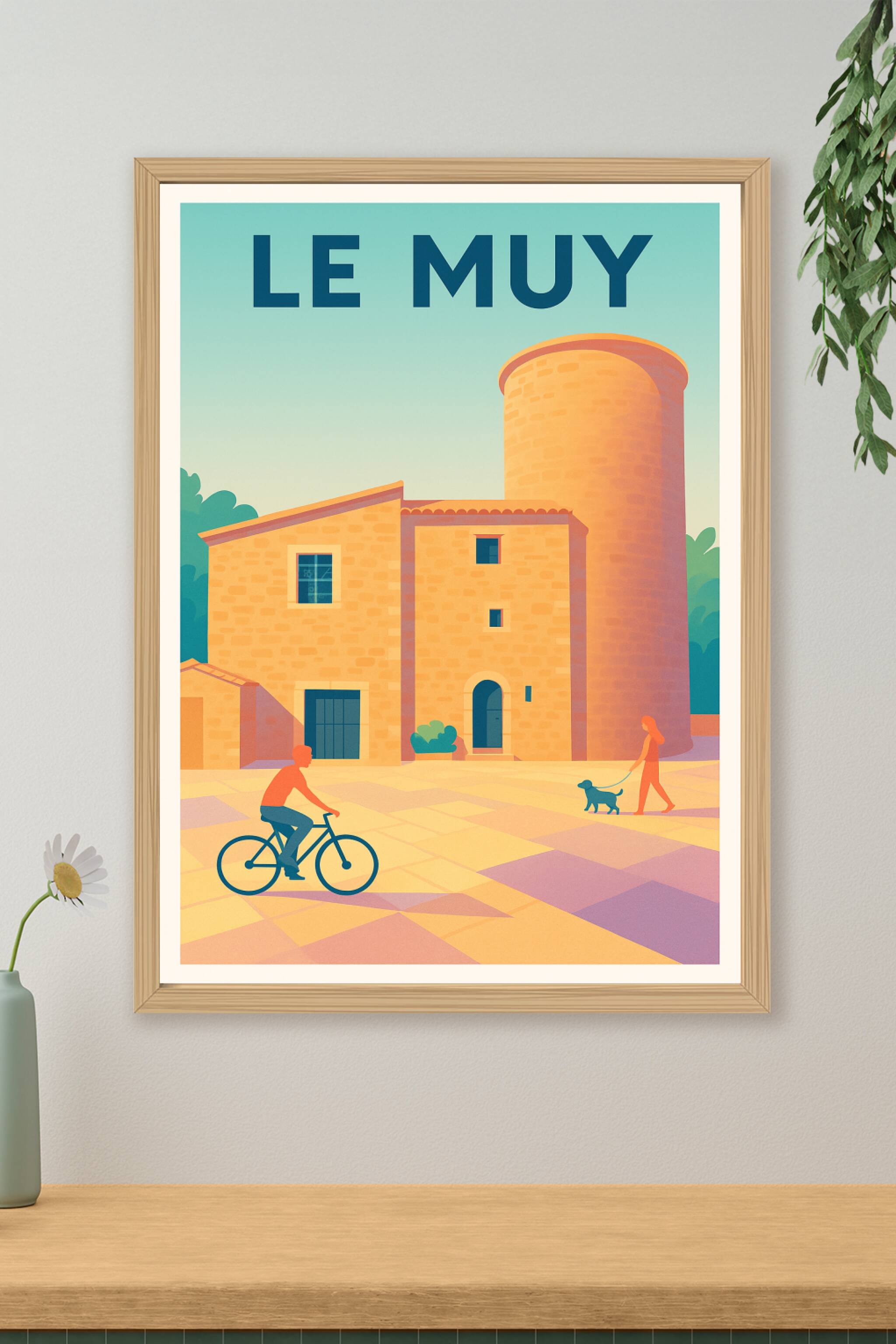 Affiche de Le Muy - Ambiance chaleureuse et vie locale
