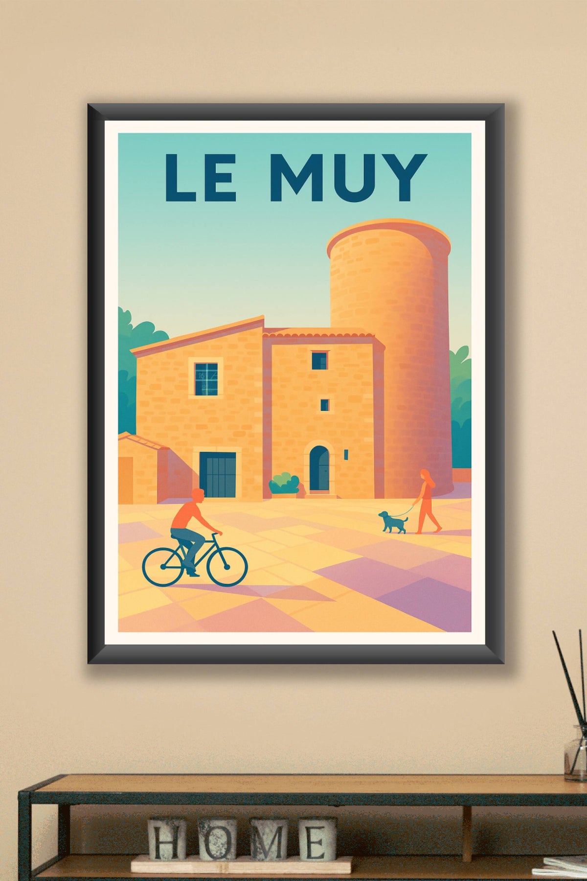 Affiche de Le Muy - Ambiance chaleureuse et vie locale
