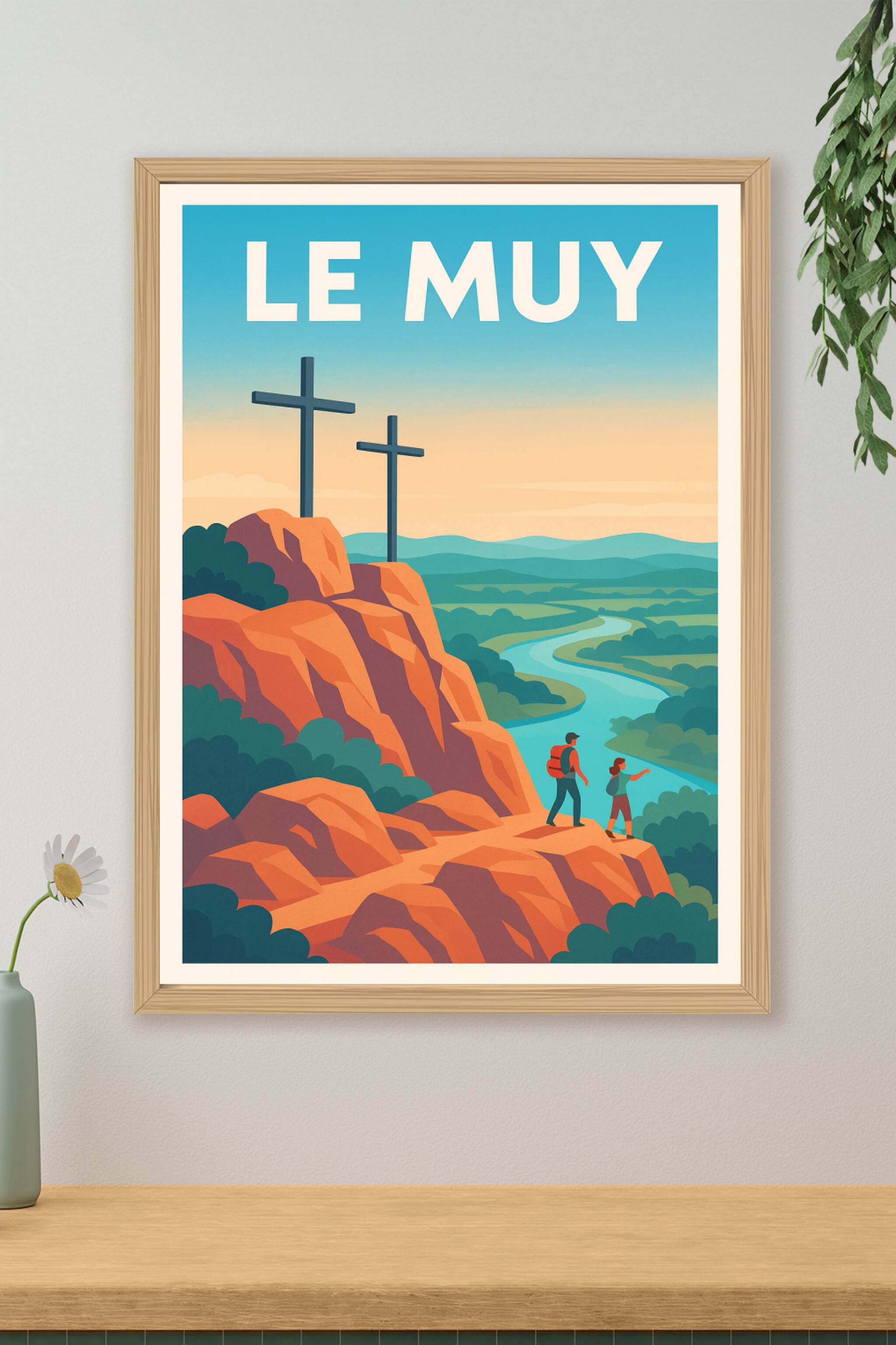 Affiche de Le Muy - Escapade nature et panorama grandiose