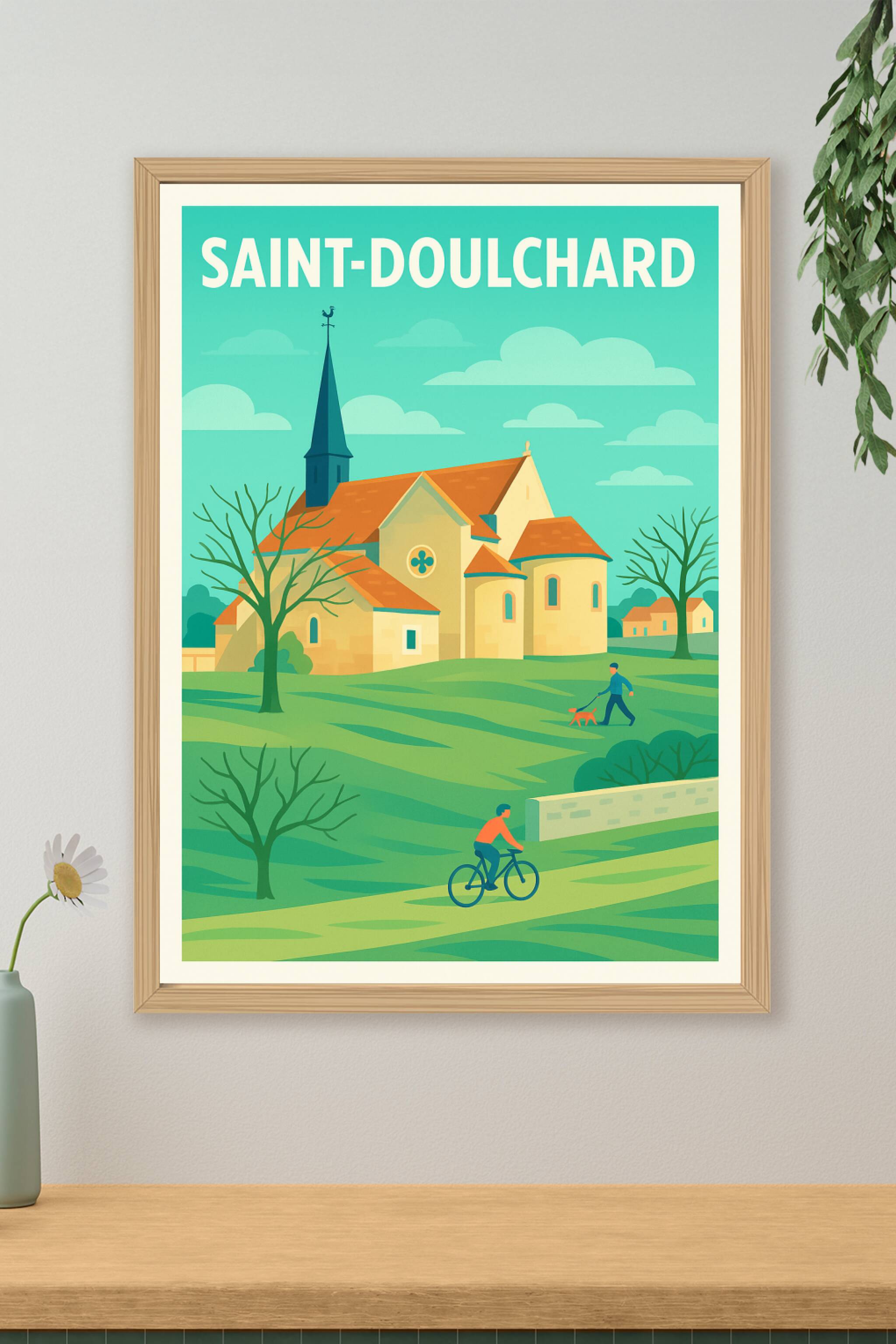 Affiche de Saint-Doulchard - Charme bucolique et sérénité