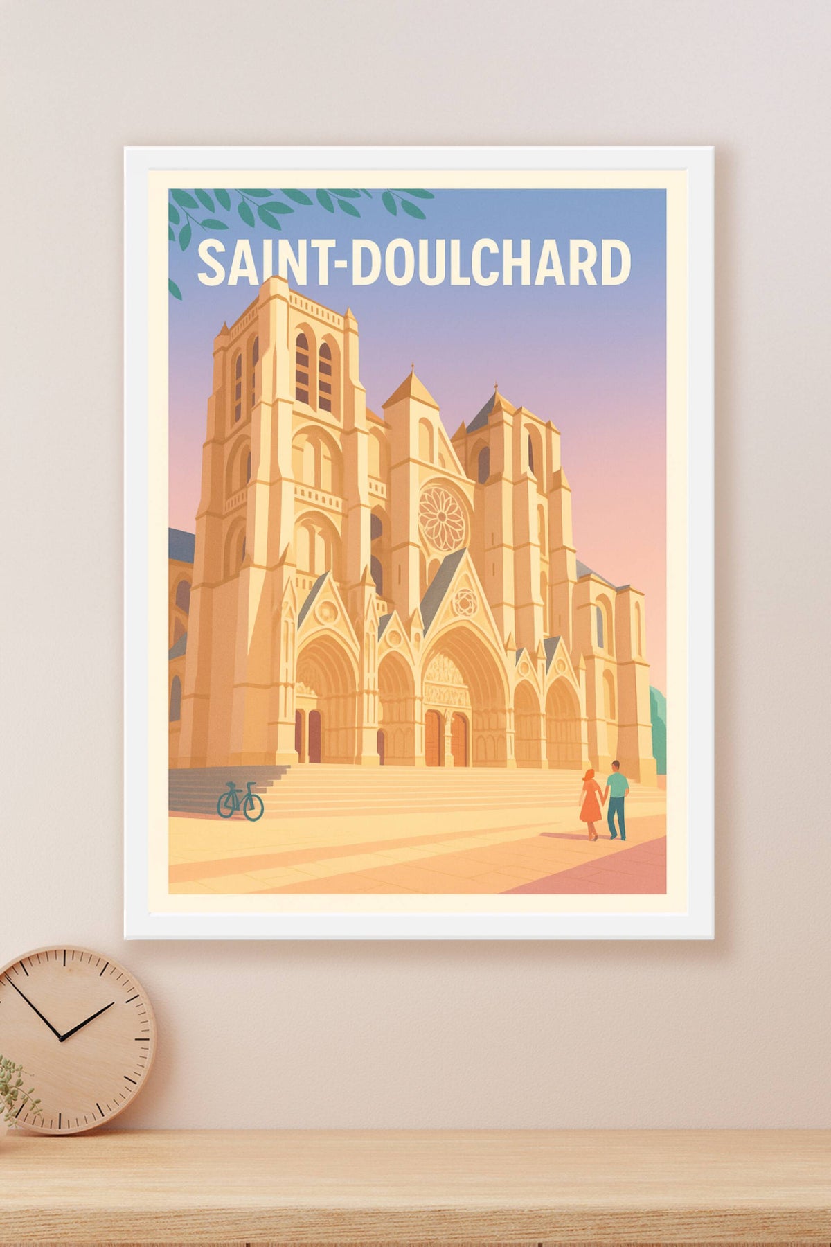 Affiche de Saint-Doulchard - L'élégance intemporelle de la cathédrale