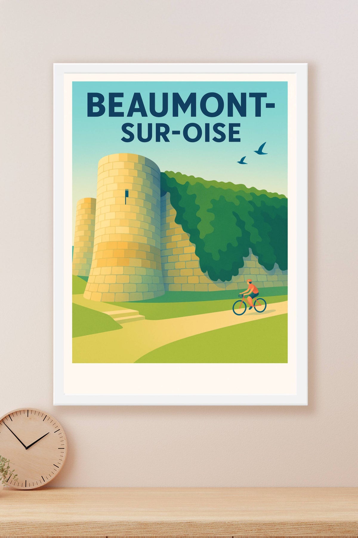 Affiche de Beaumont-sur-Oise - Évasion au cœur du patrimoine