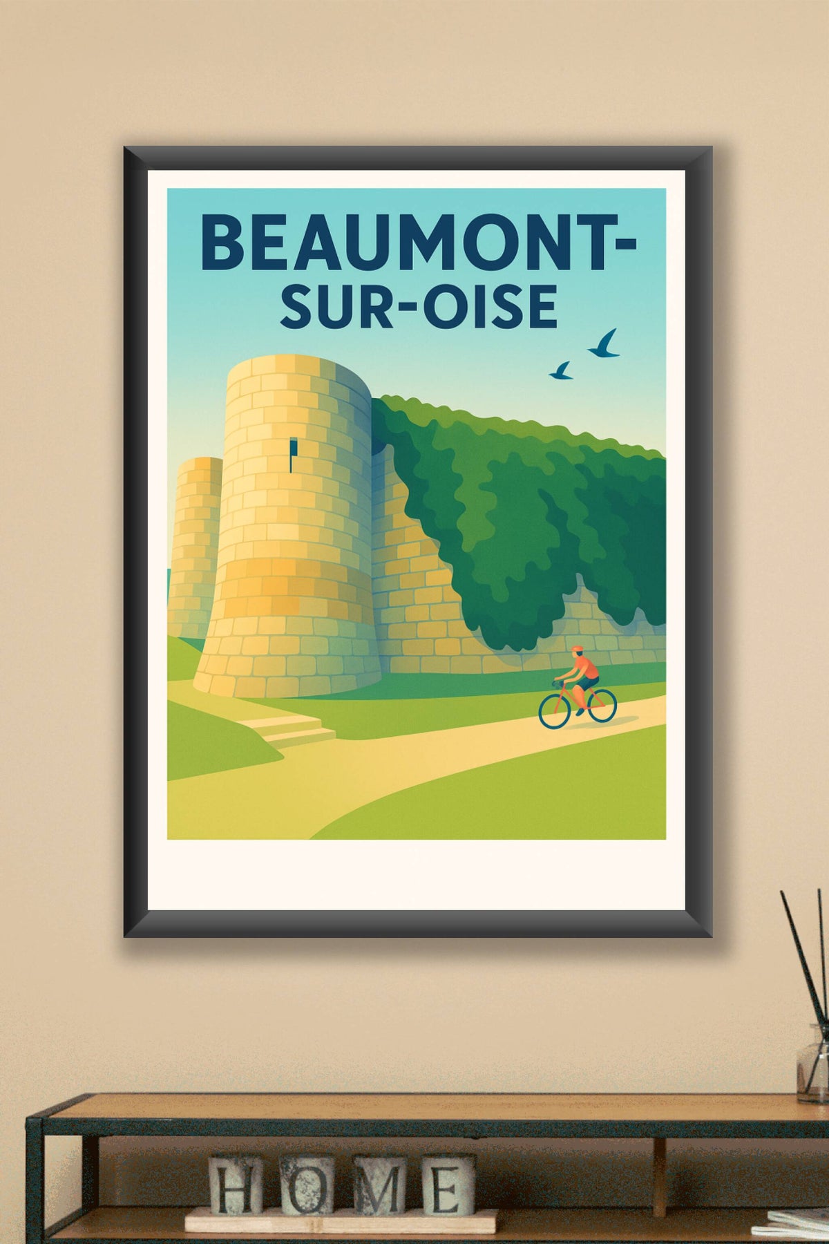 Affiche de Beaumont-sur-Oise - Évasion au cœur du patrimoine