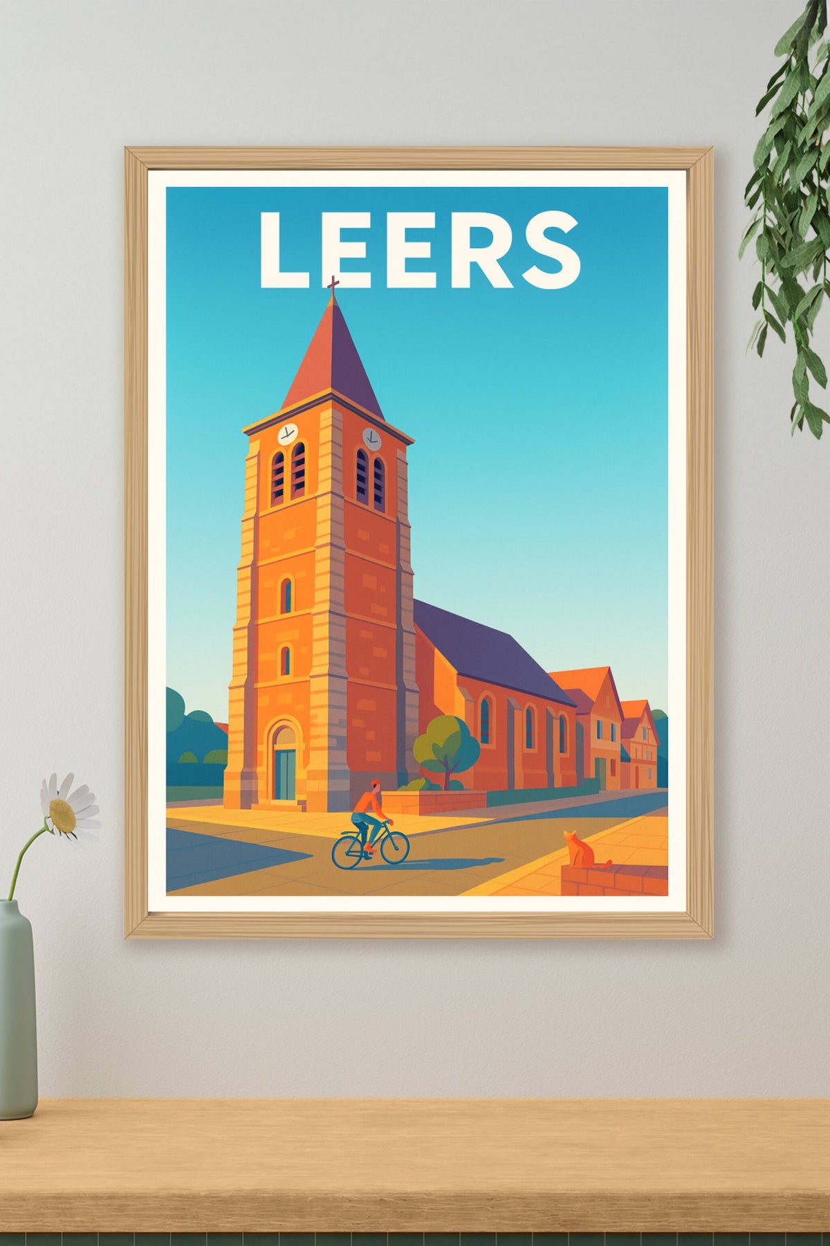Affiche de Leers - Charme et sérénité au cœur de la ville