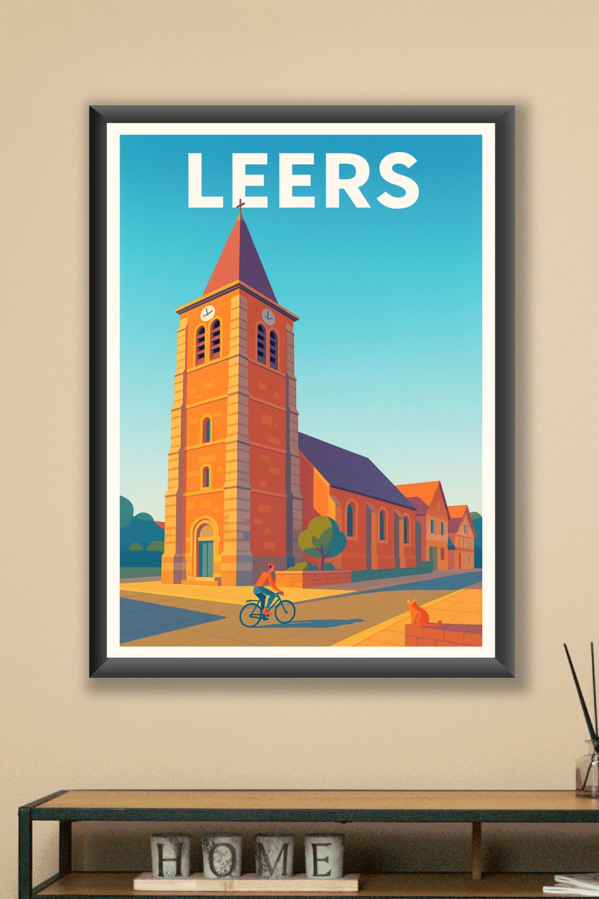 Affiche de Leers - Charme et sérénité au cœur de la ville