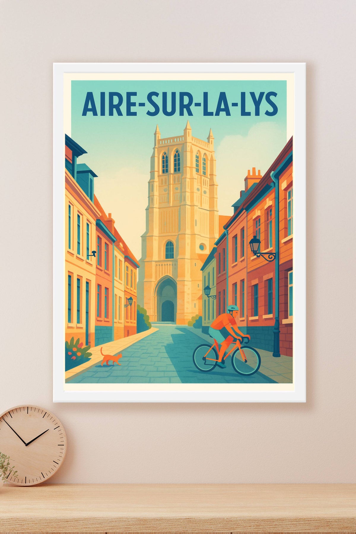 Affiche de Aire-sur-la-Lys - Charme historique et douceur de vivre