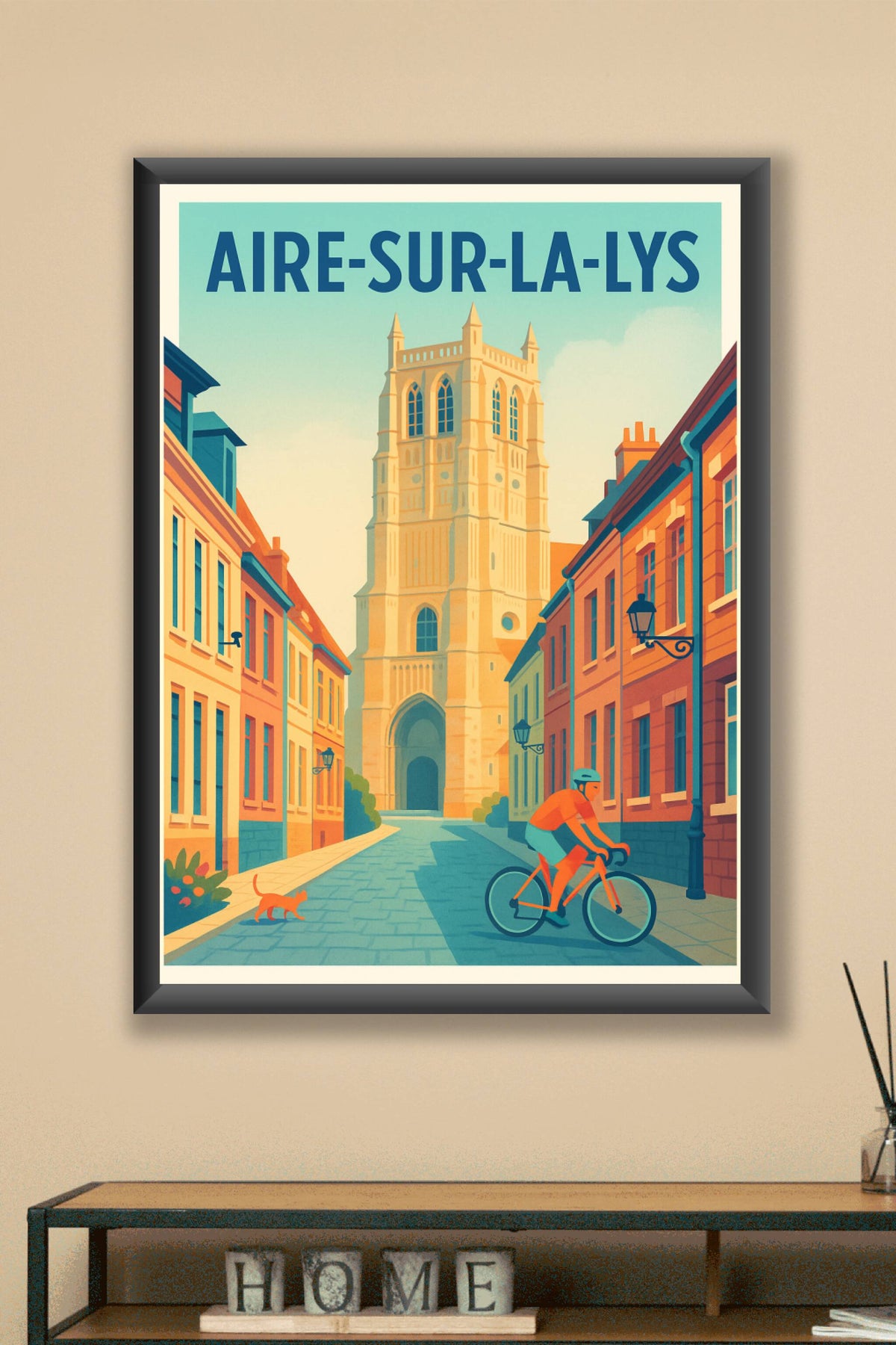 Affiche de Aire-sur-la-Lys - Charme historique et douceur de vivre