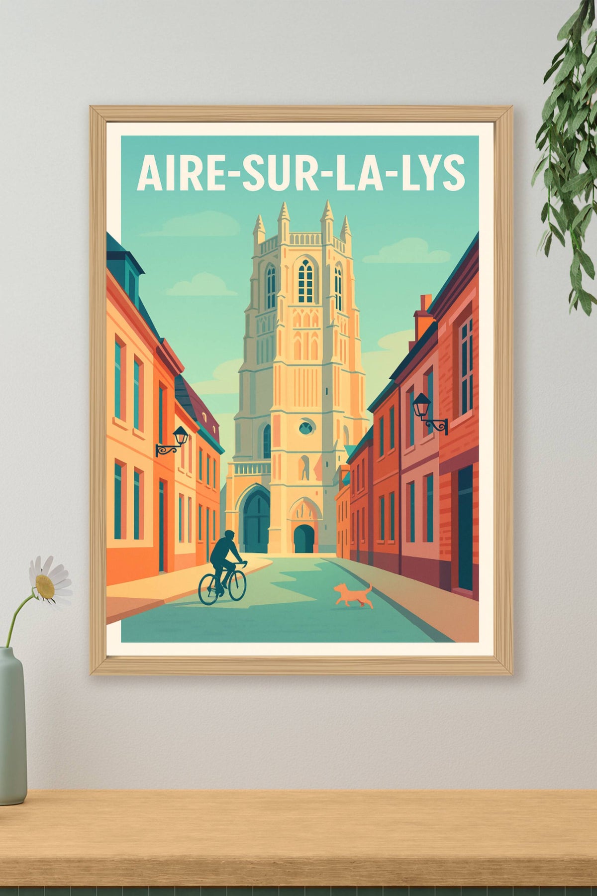 Affiche de Aire-sur-la-Lys - Charme et Sérénité au Cœur de la Ville
