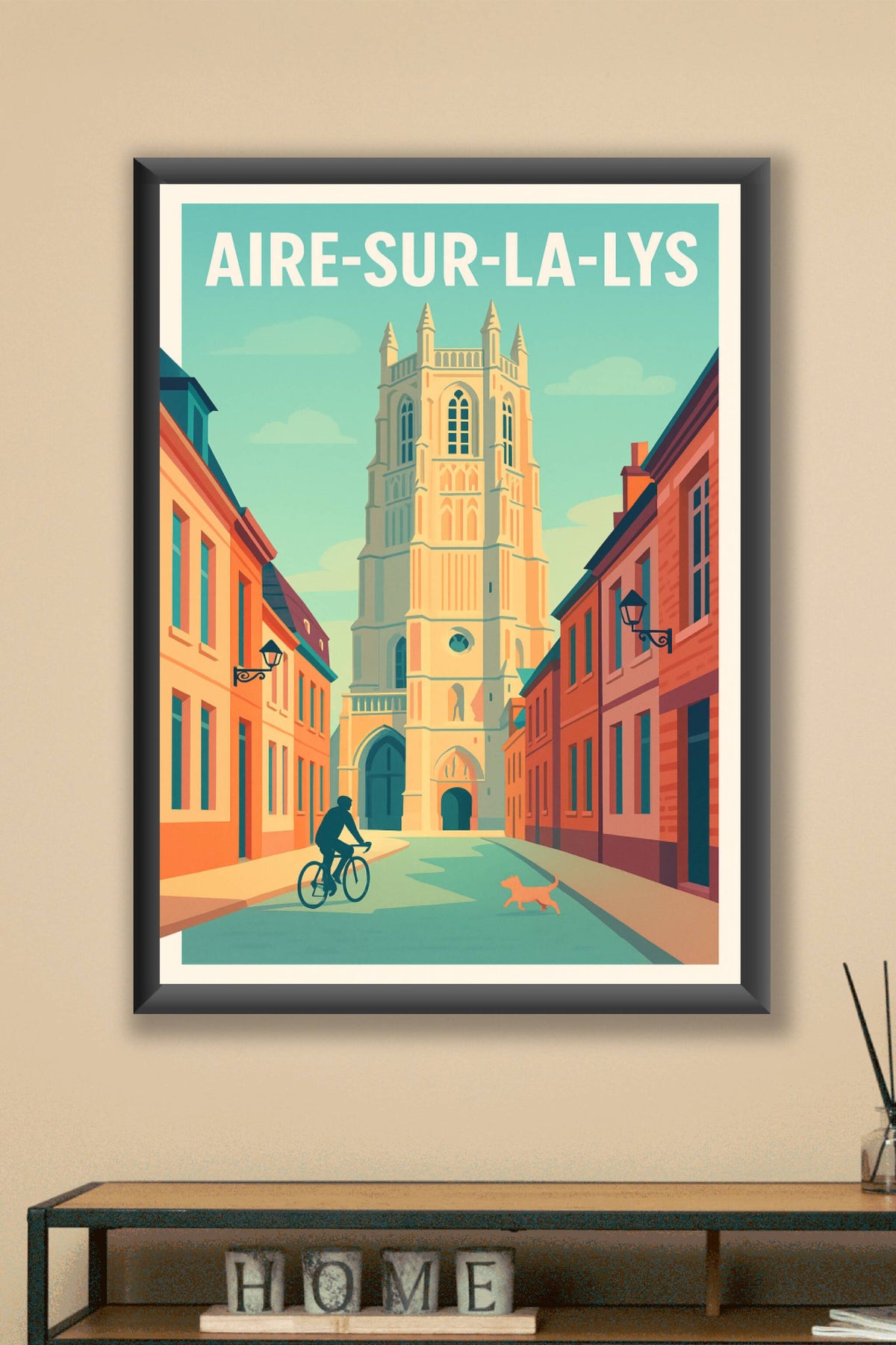 Affiche de Aire-sur-la-Lys - Charme et Sérénité au Cœur de la Ville