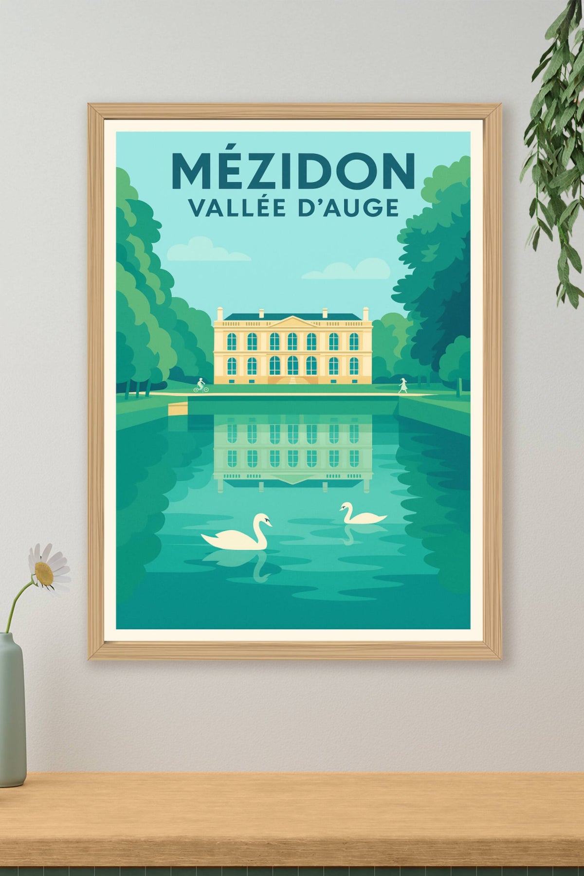 Affiche de Mézidon Vallée d'Auge - Charme et Sérénité Normande