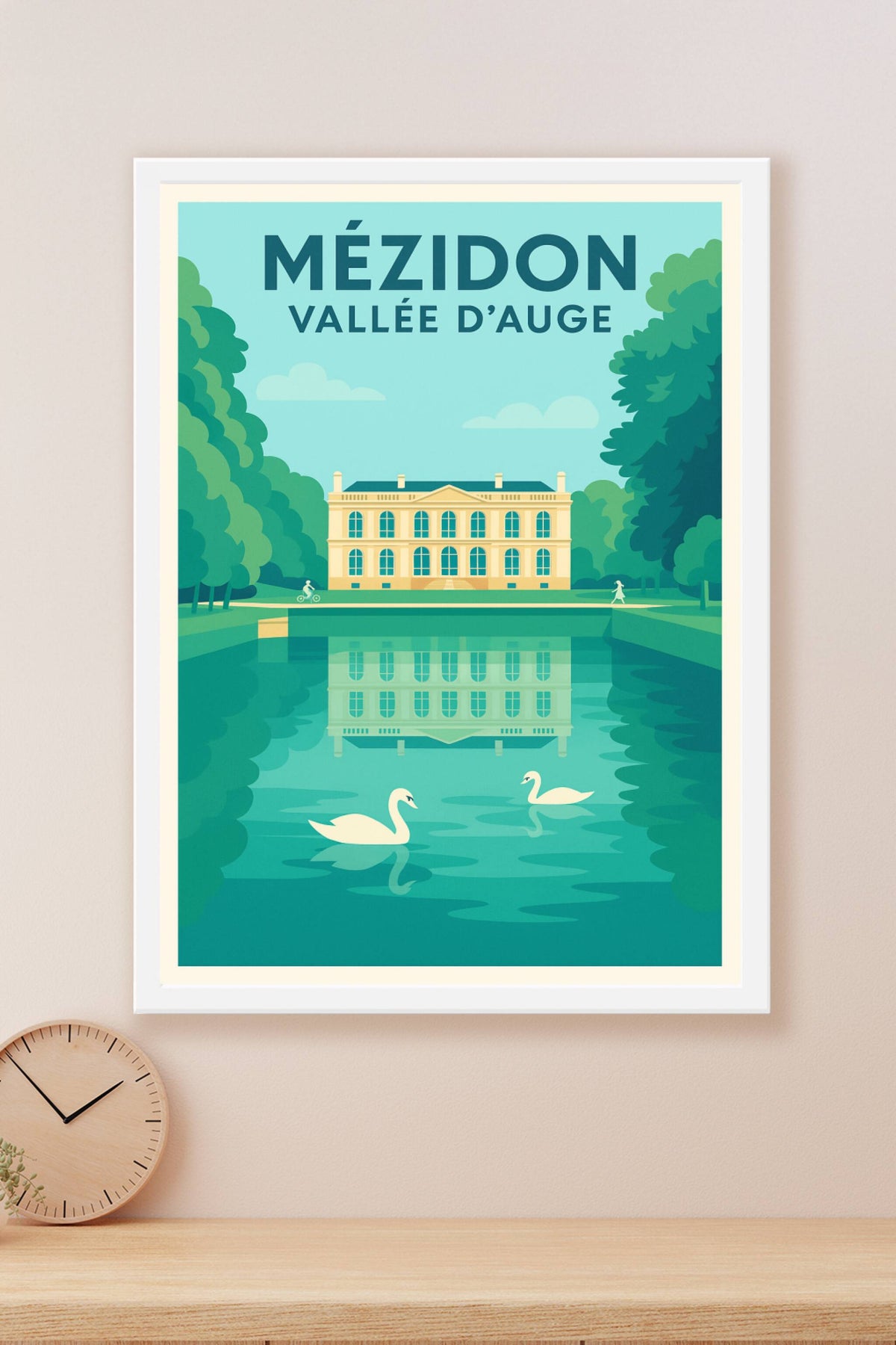 Affiche de Mézidon Vallée d'Auge - Charme et Sérénité Normande