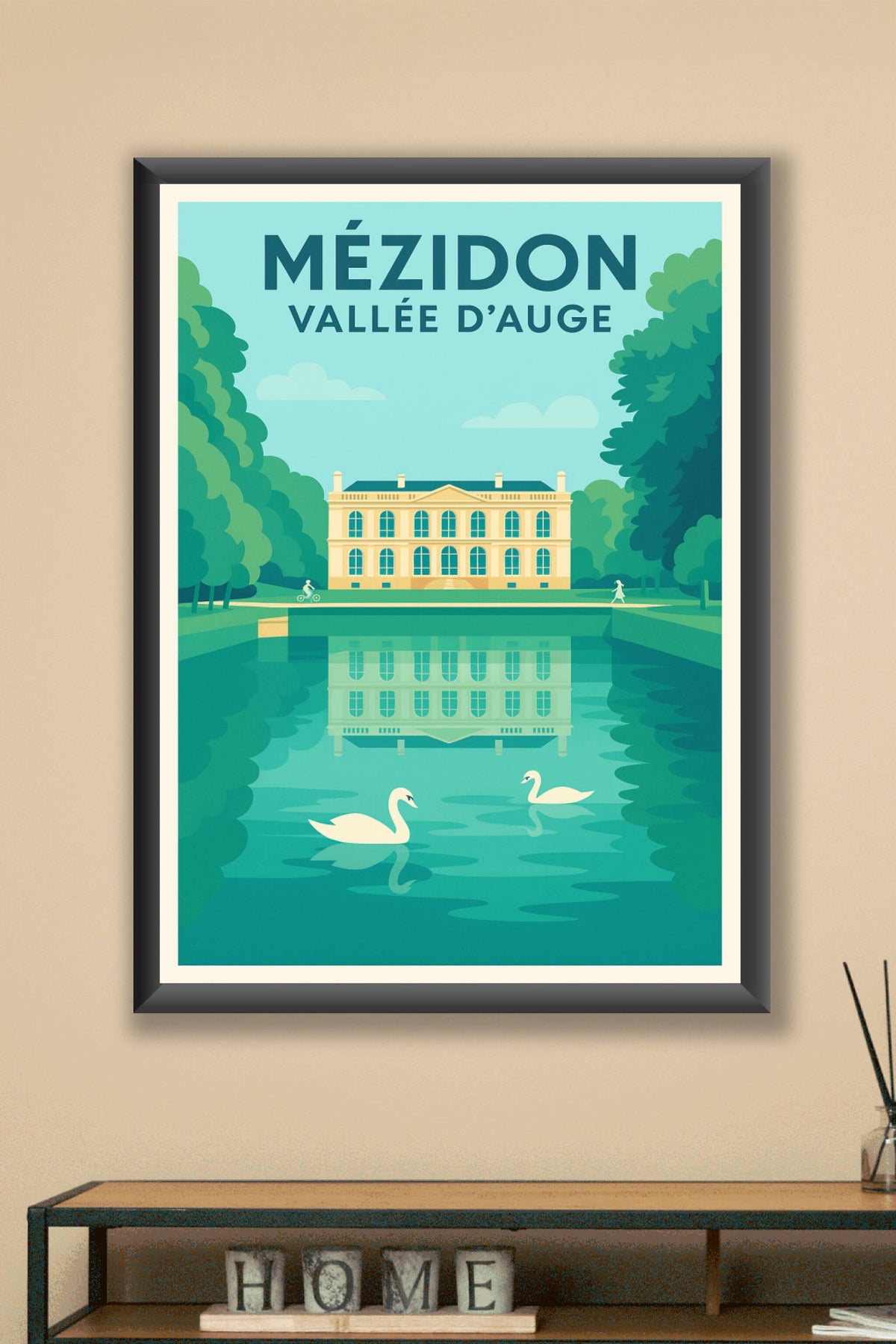 Affiche de Mézidon Vallée d'Auge - Charme et Sérénité Normande
