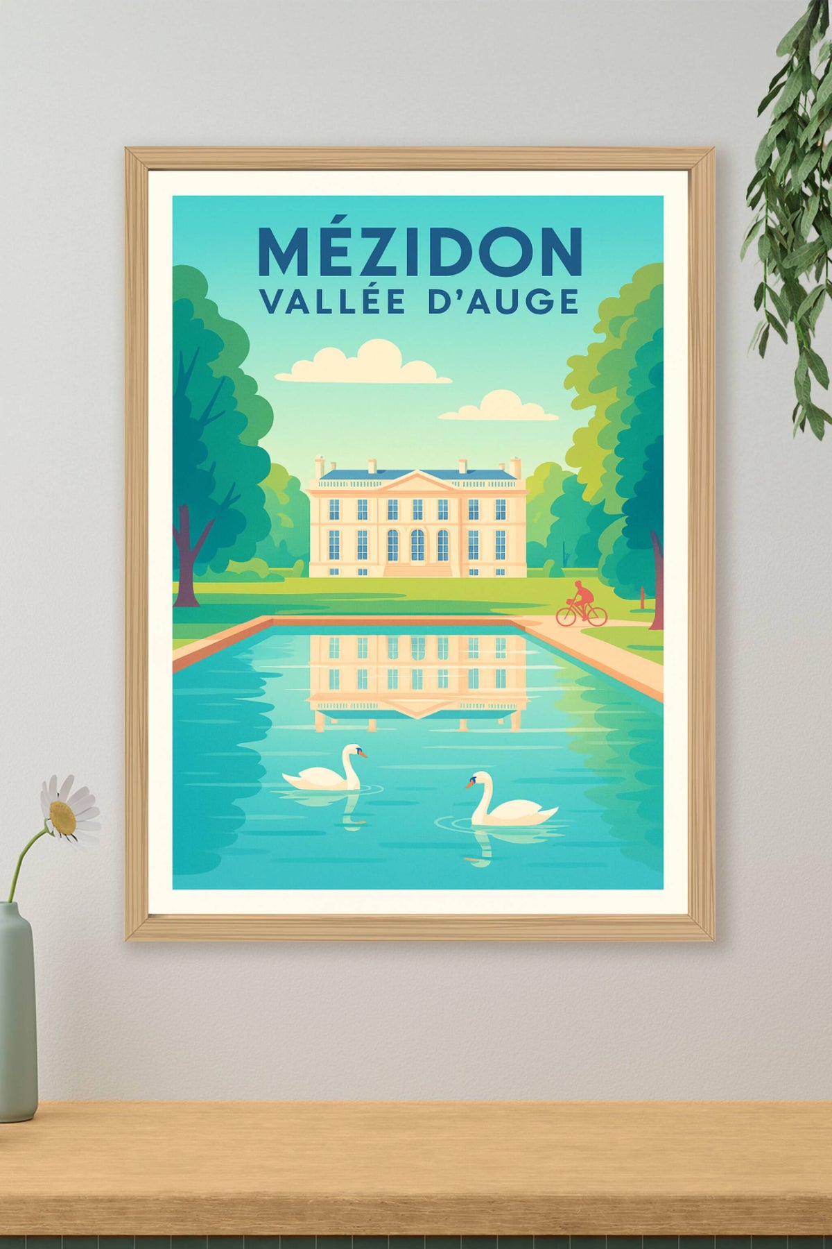 Affiche de Mézidon - Tranquillité et élégance en Vallée d'Auge