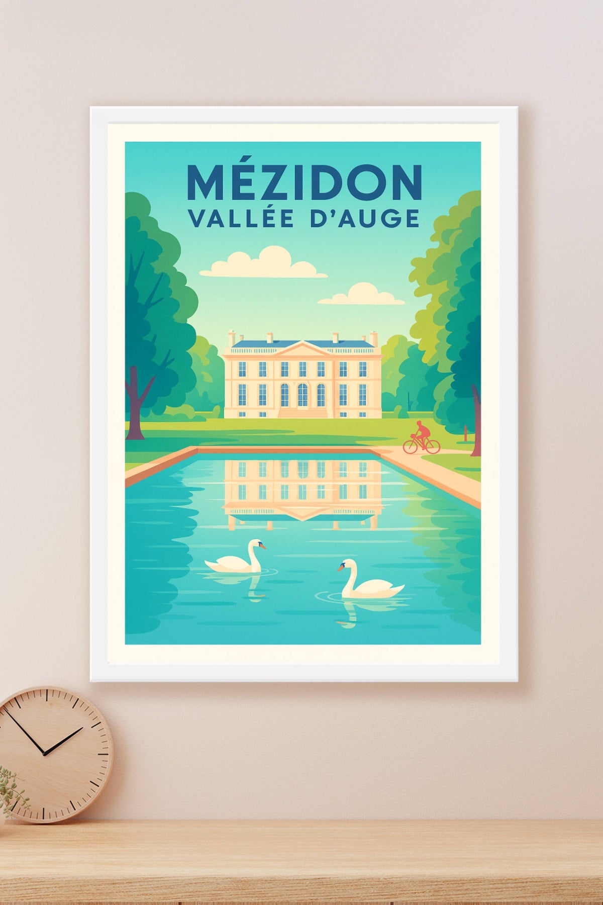 Affiche de Mézidon - Tranquillité et élégance en Vallée d'Auge