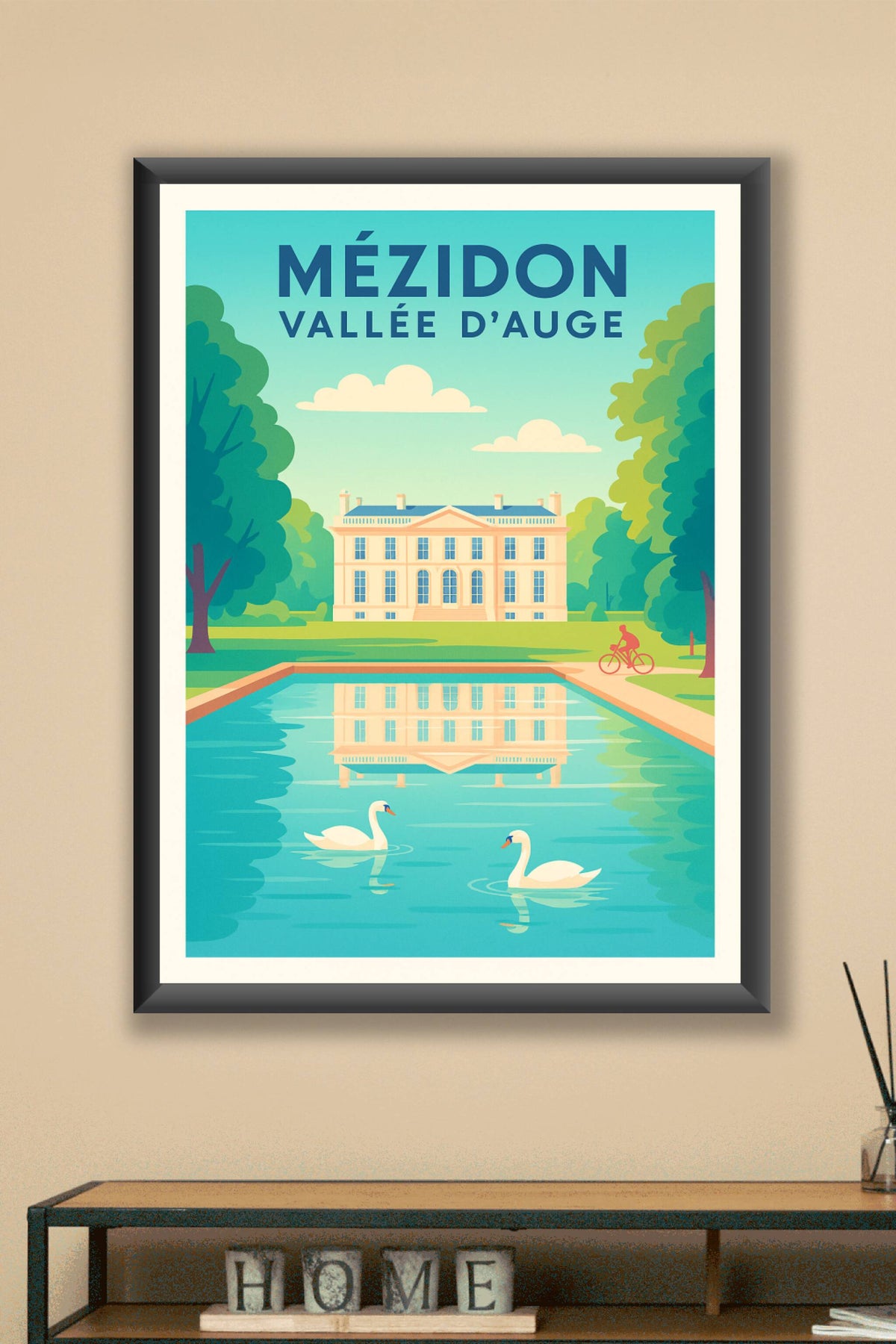 Affiche de Mézidon - Tranquillité et élégance en Vallée d'Auge