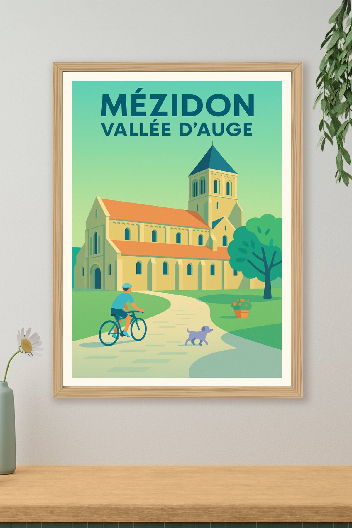 Affiche de Mézidon - Charme paisible de la Vallée d'Auge