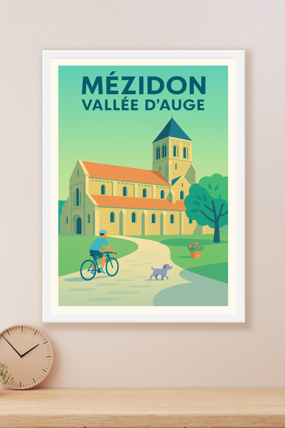 Affiche de Mézidon - Charme paisible de la Vallée d'Auge