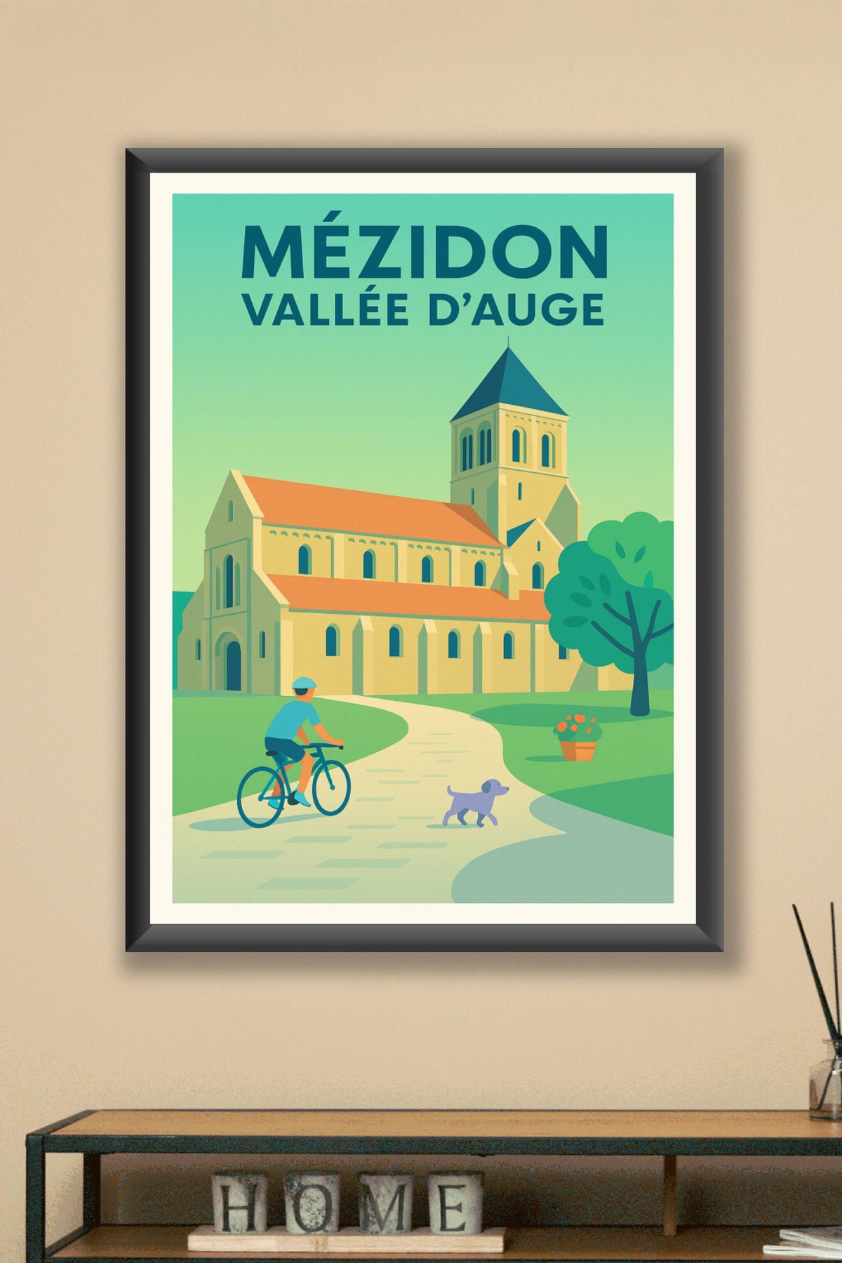Affiche de Mézidon - Charme paisible de la Vallée d'Auge