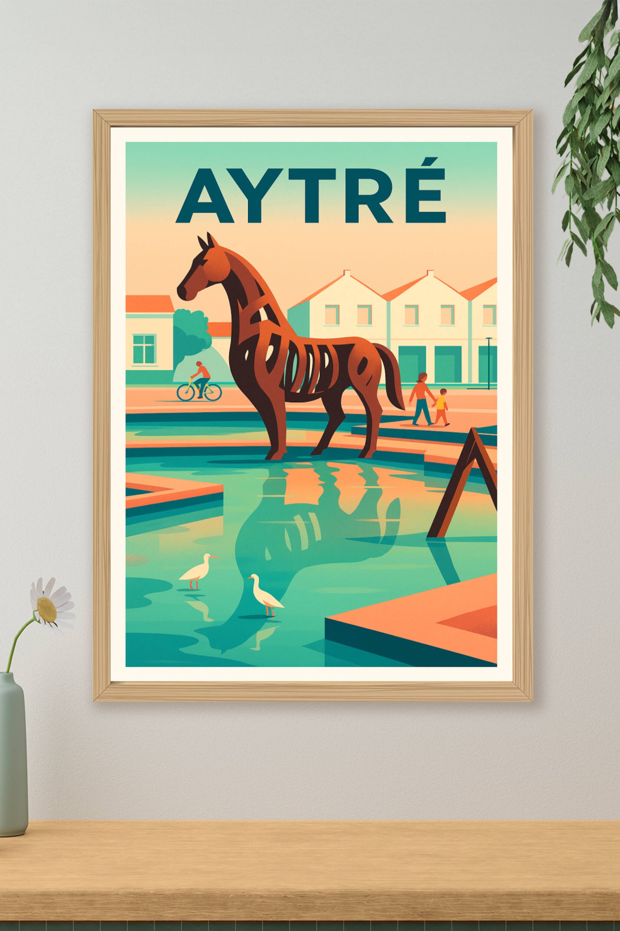 Affiche de Aytré - L'art contemporain au cœur de la ville
