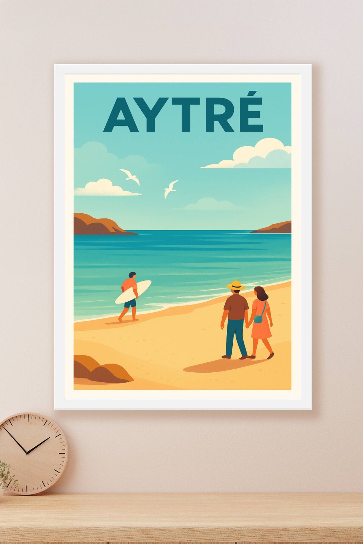 Affiche de Aytré - Évasion et douceur balnéaire