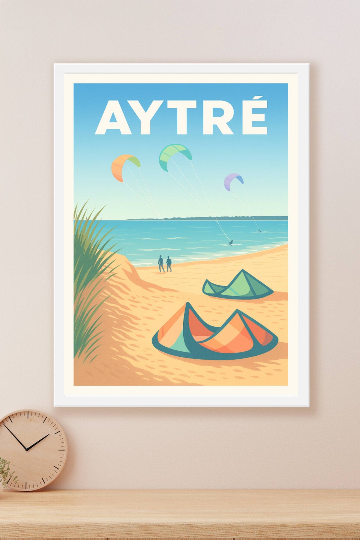 Affiche de Aytré - Évasion et sensations sur la plage