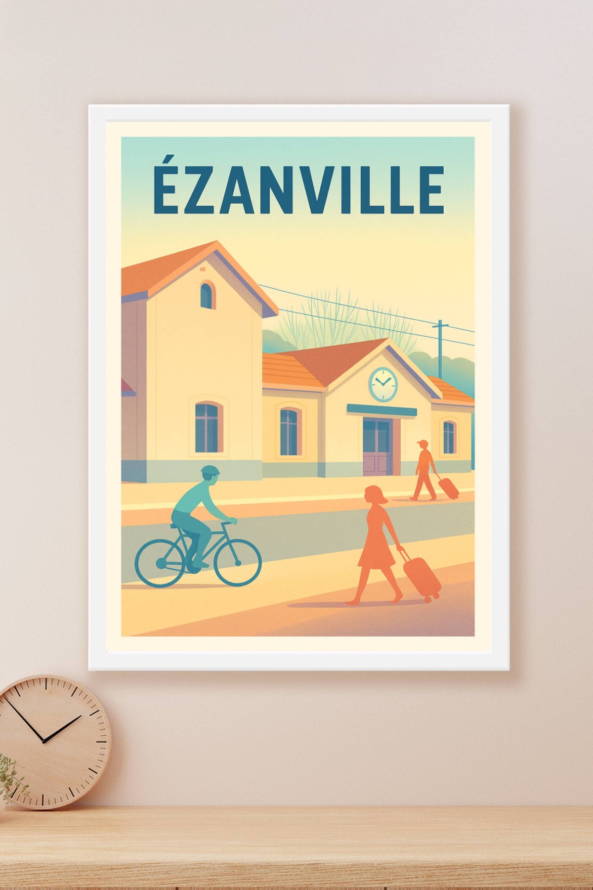 Affiche de Ézanville - L'Élégance du Quotidien en Douceur